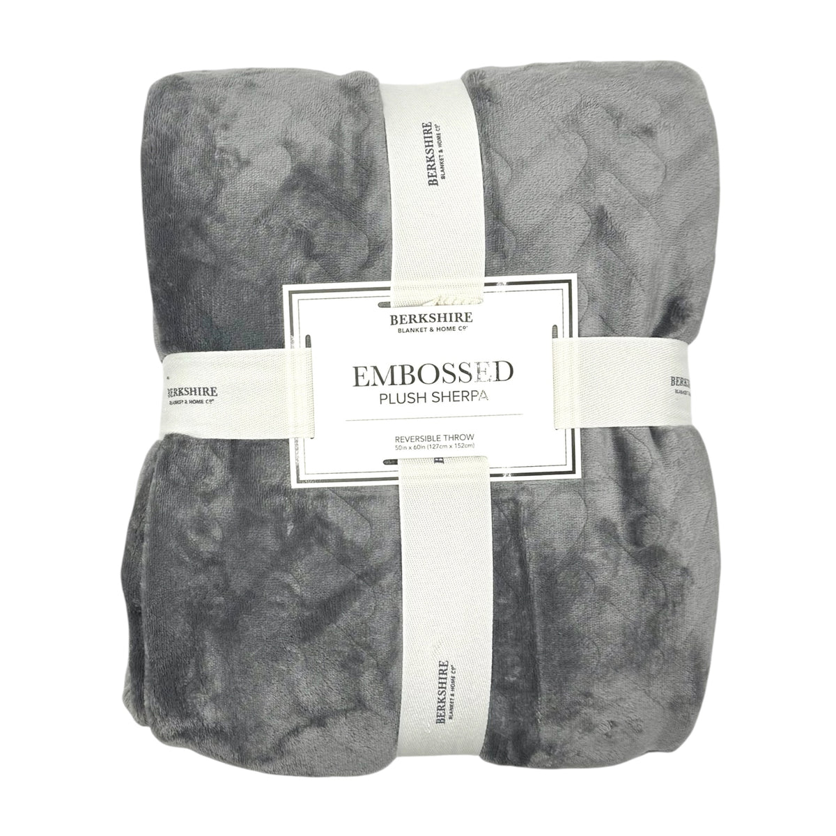 Plush Sherpa Throw Blanket - Assorted Colors