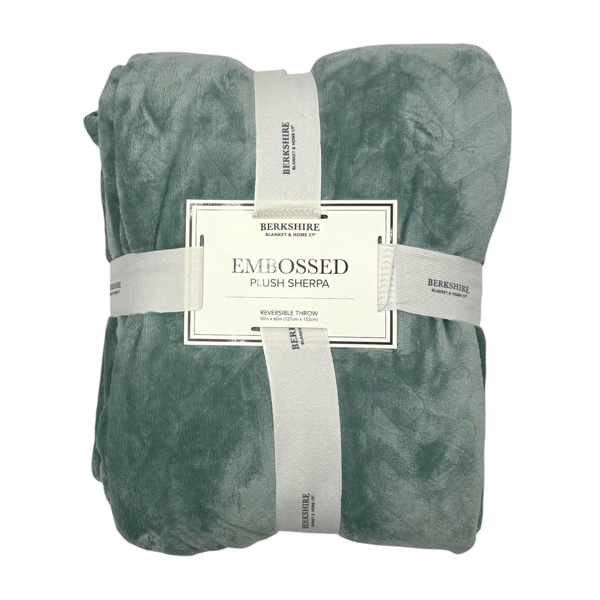 Plush Sherpa Throw Blanket - Assorted Colors