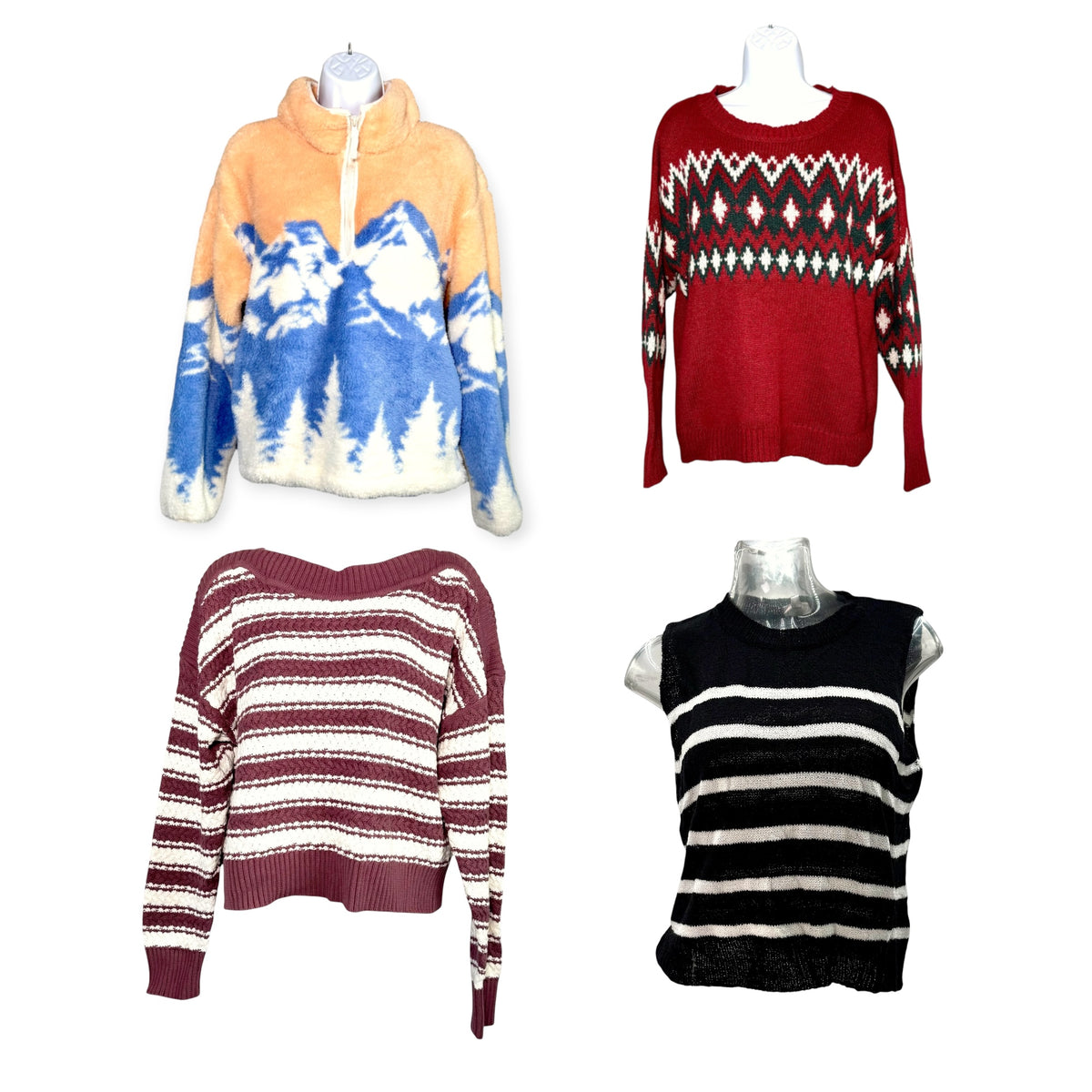 Women's Tops, Uncharted Store - Box of 15 Assorted Tops