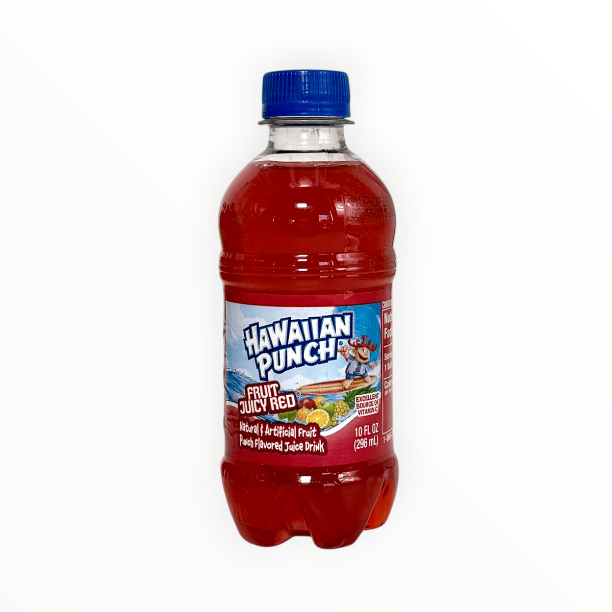 Hawaiian Punch, Fruit Juicy Red - 10 oz. Bottle, Case of 24 Bottles