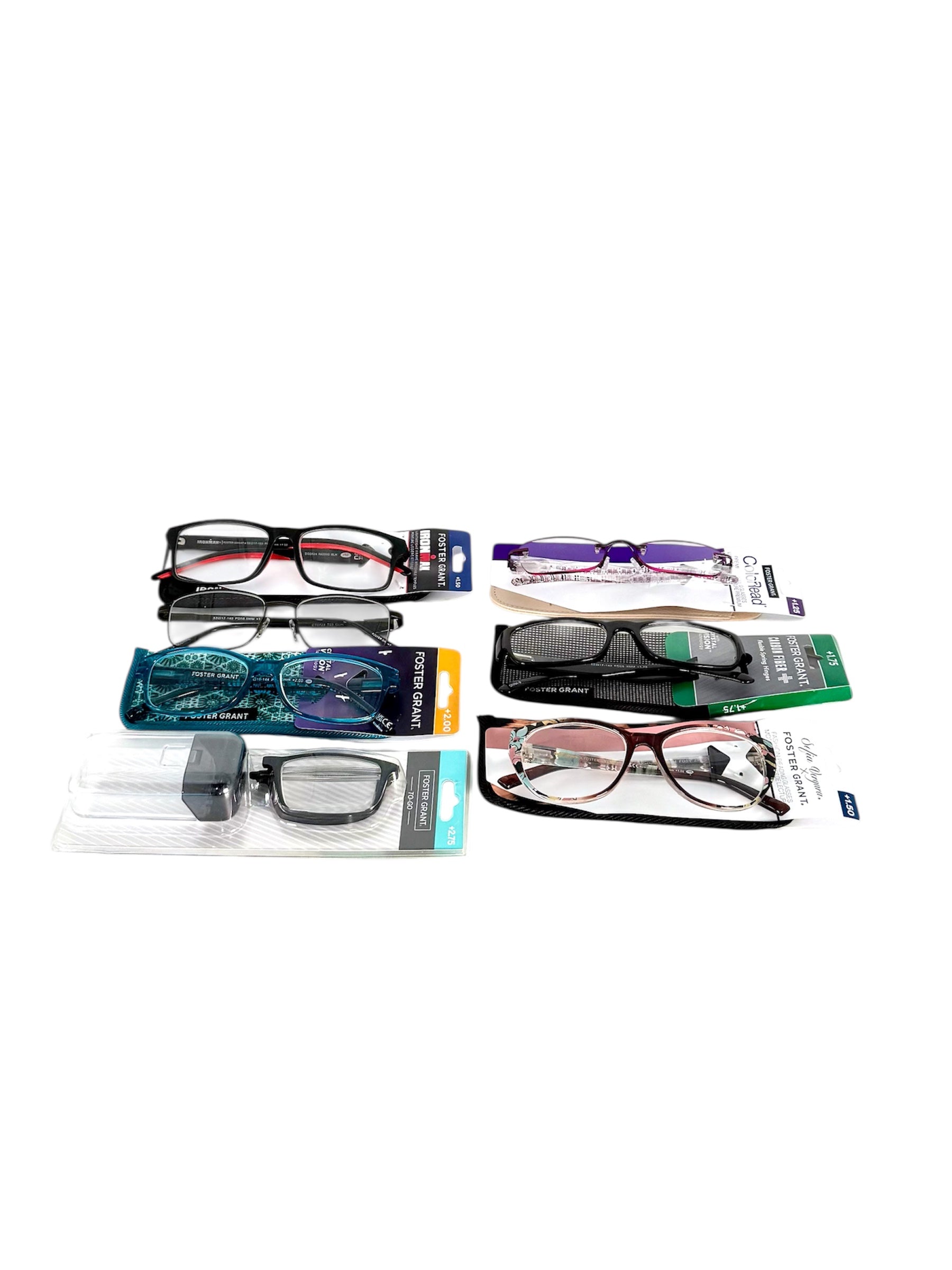 Reading Glasses - Bag of 7 pairs