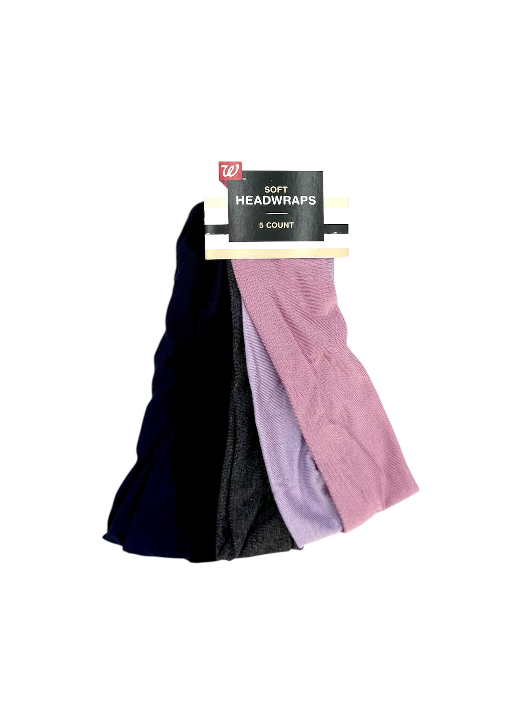 Soft Headwraps / Headbands - 5 Count