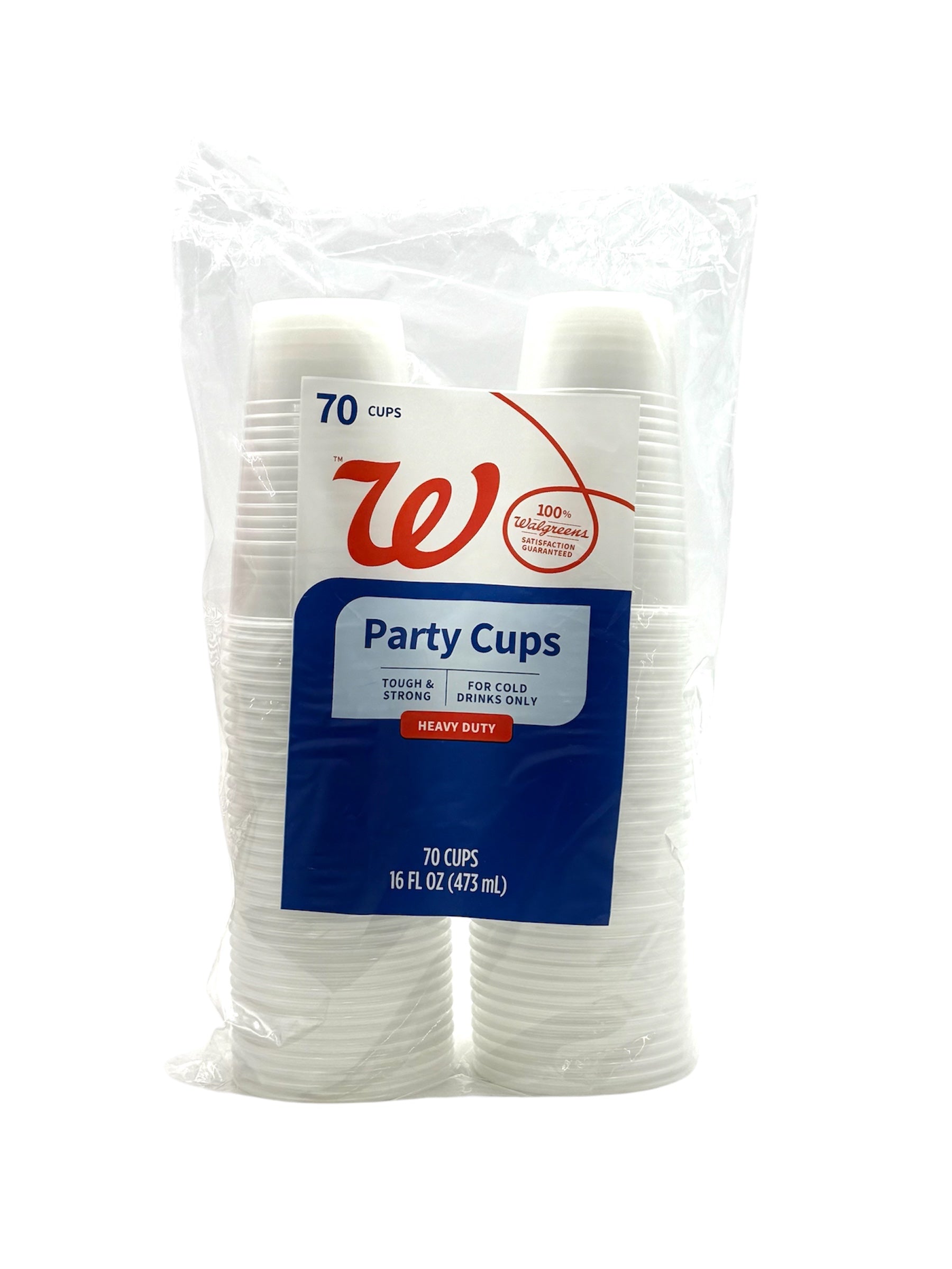 Plastic Cups - Assorted 16 or 18 oz. Cups - Pack of at Least 64 Cups