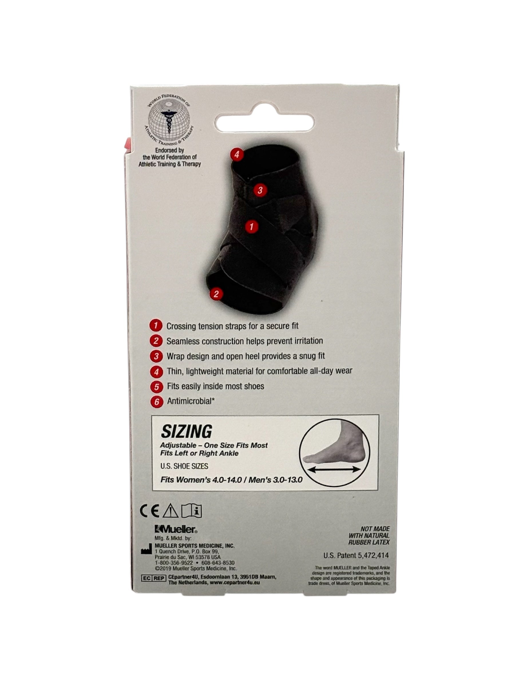 Mueller Adjustable Ankle Support Brace