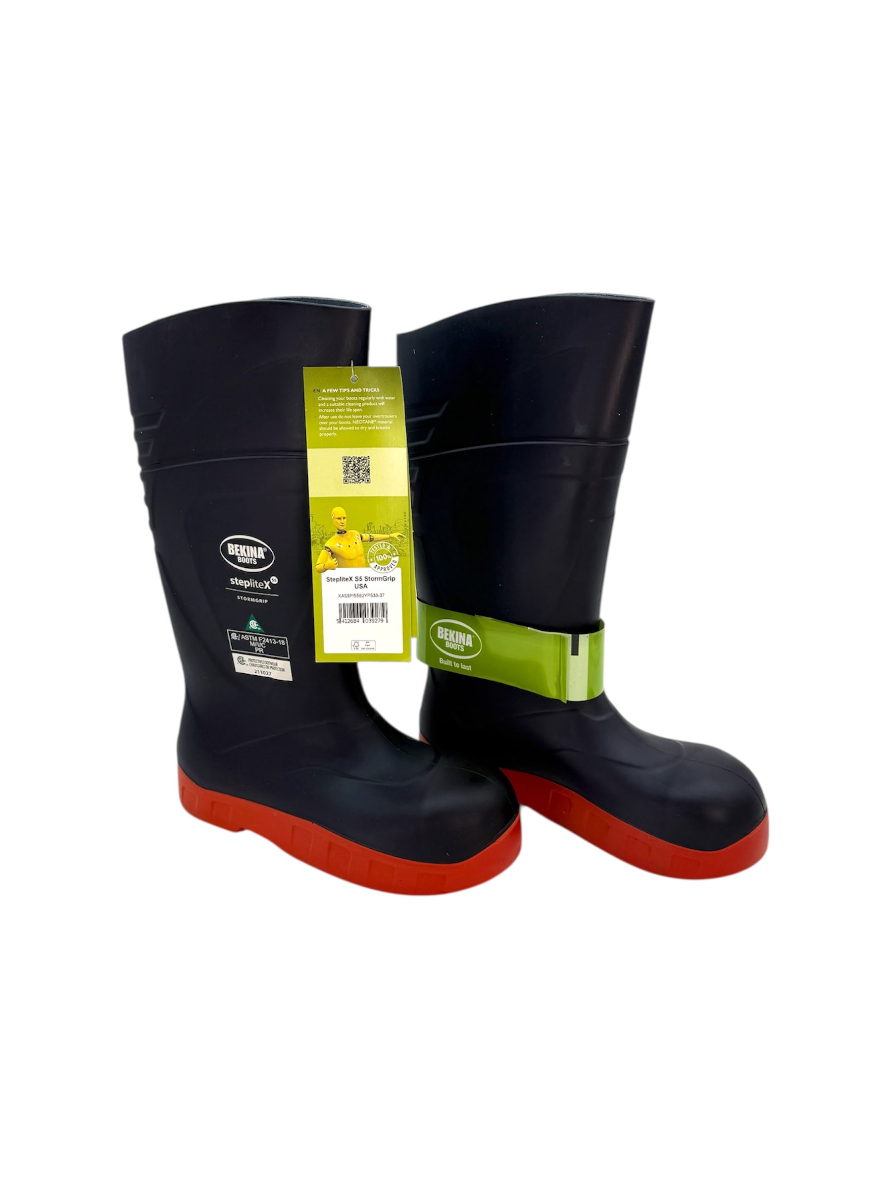 Bekina Insulated Waterproof Work Boot - Mens Size 5 / Women’s Size 6-7