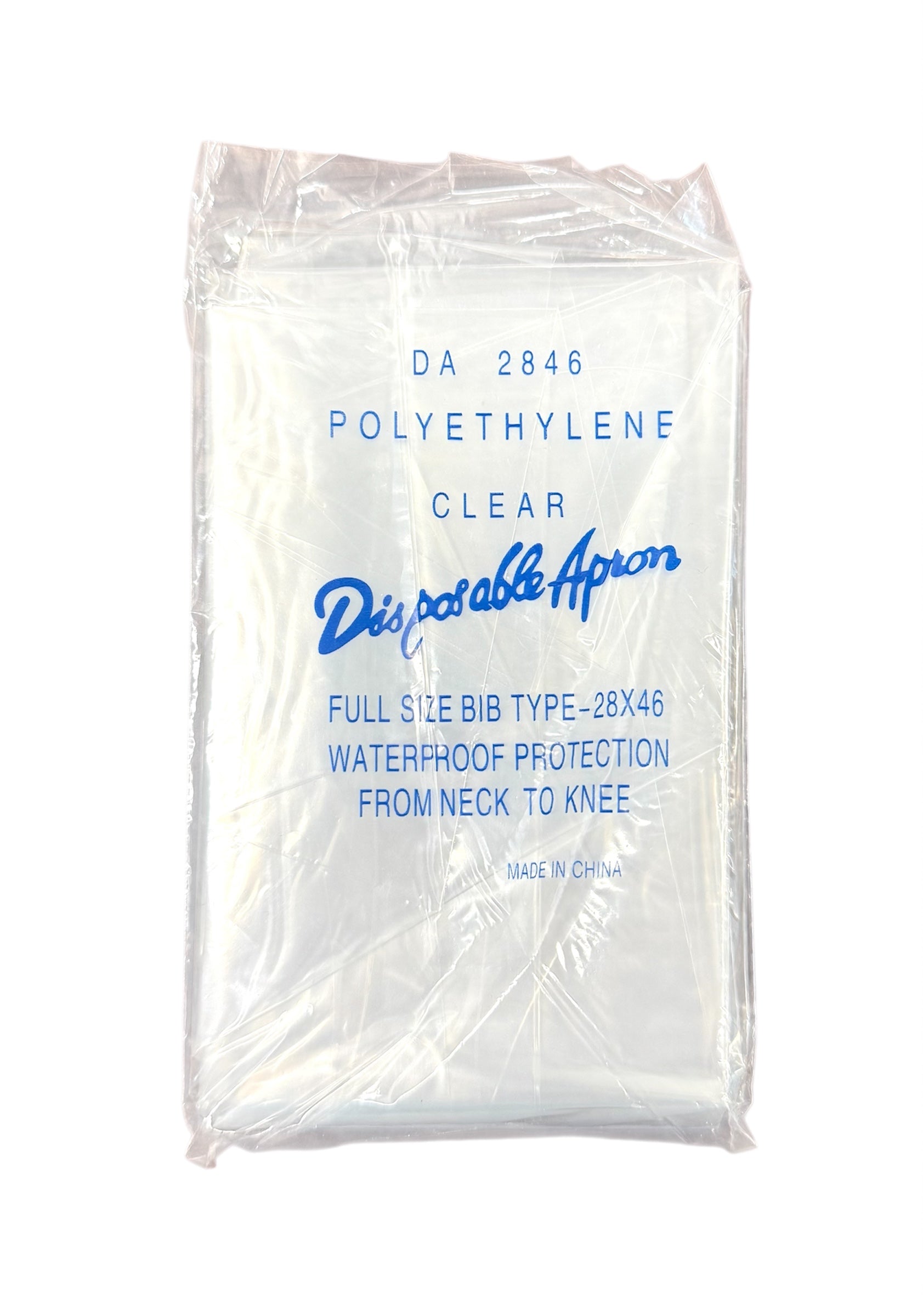 Disposable Aprons. Case of 500 clear aprons.