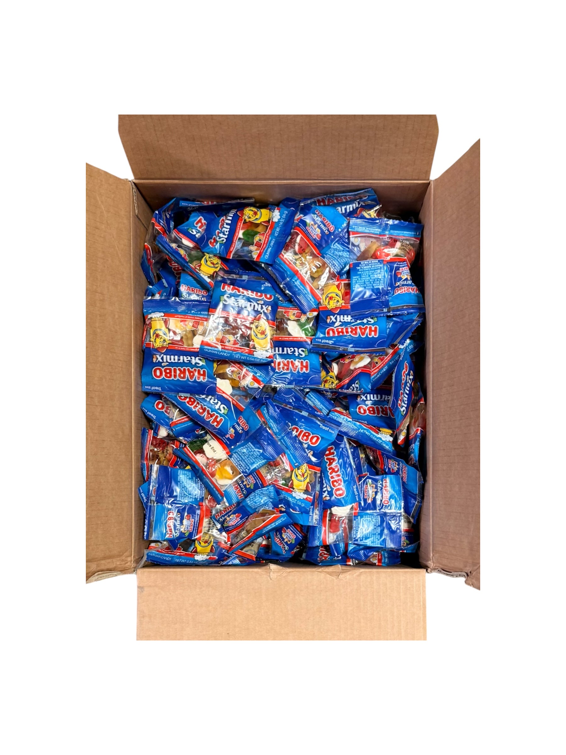 Haribo Gummi Candy, Starmix Mini 0.56 oz. Bag, Case of 500