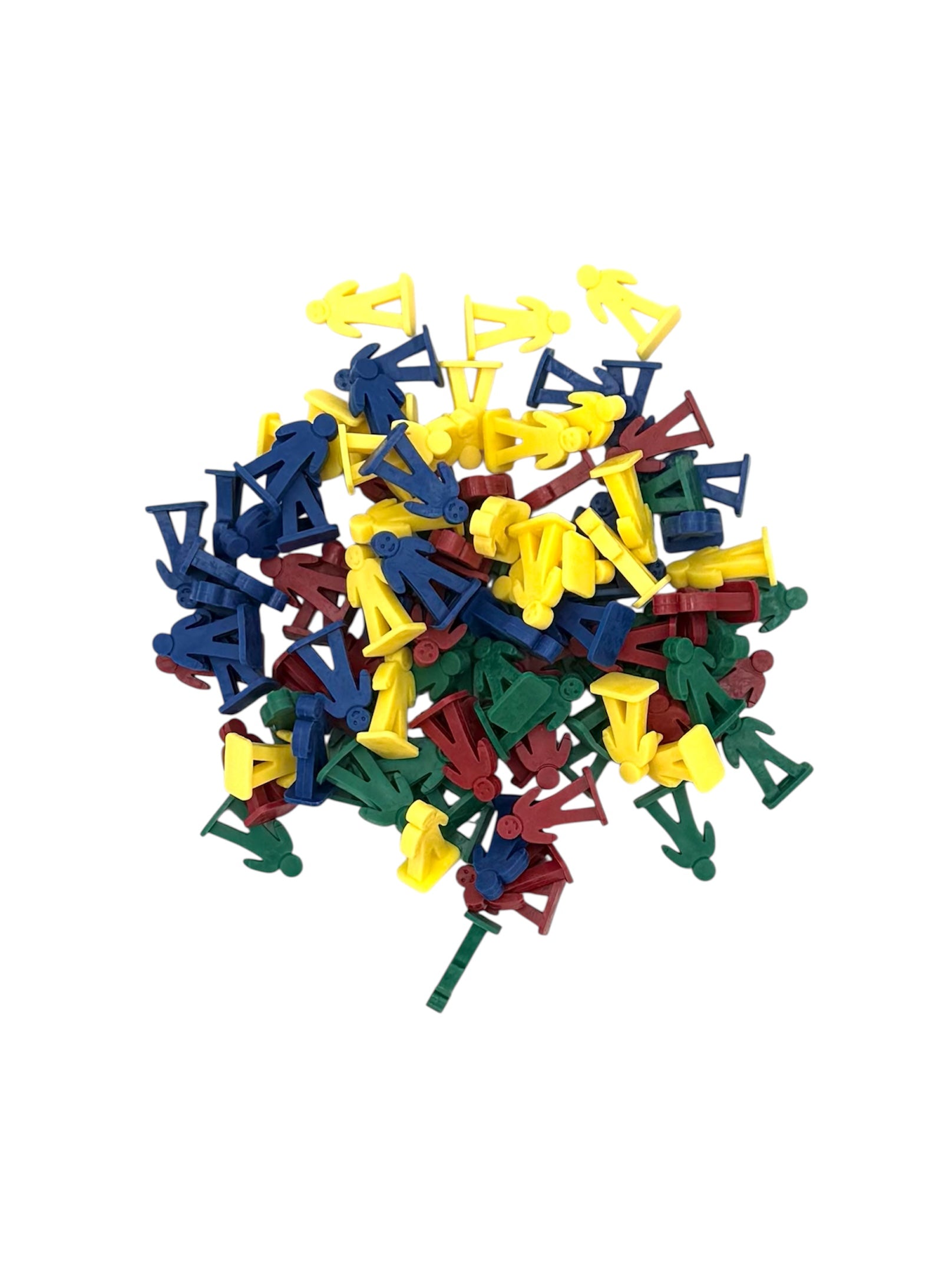 Educational Counting Manipulatives, People Shaped, Set of 100