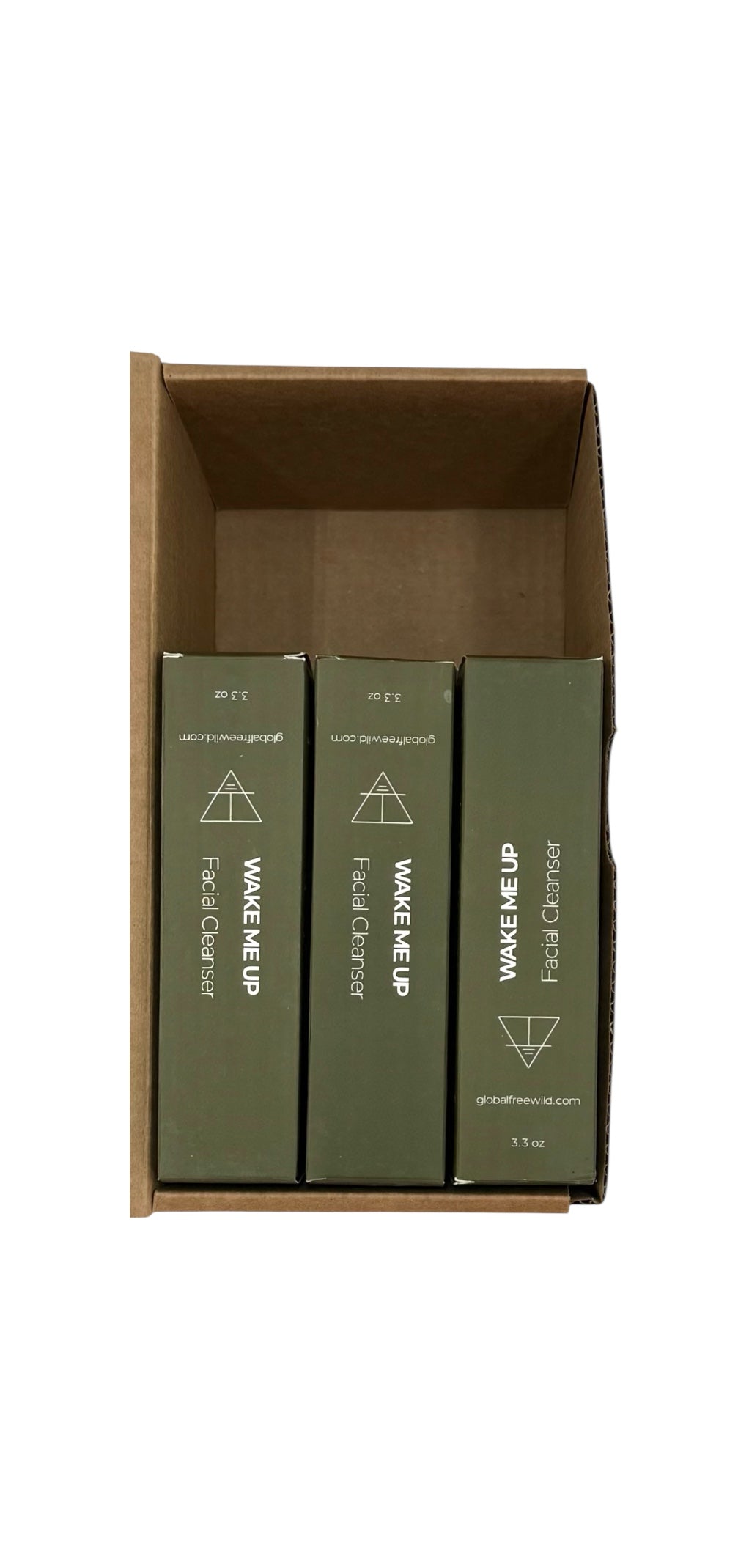 Wake Me Up Facial Cleanser, 3.3 oz. Bottle, Case of 9 Bottles