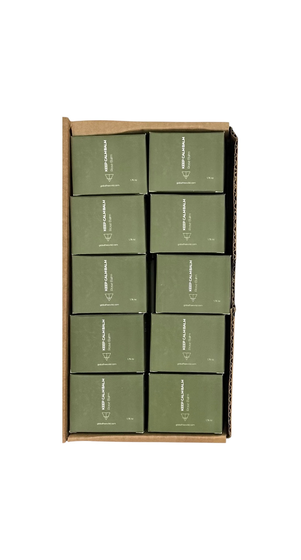 Keep Calm Rose Balm, 1.76 oz. Jar, Case of 20 Jars