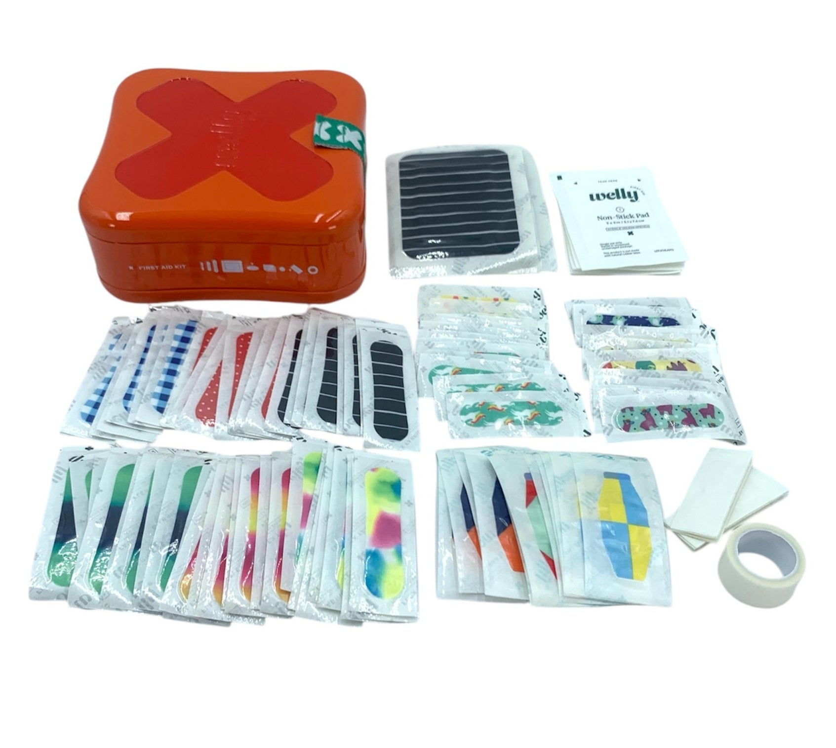 Bandage Tin, Welly Brand - Orange Kit