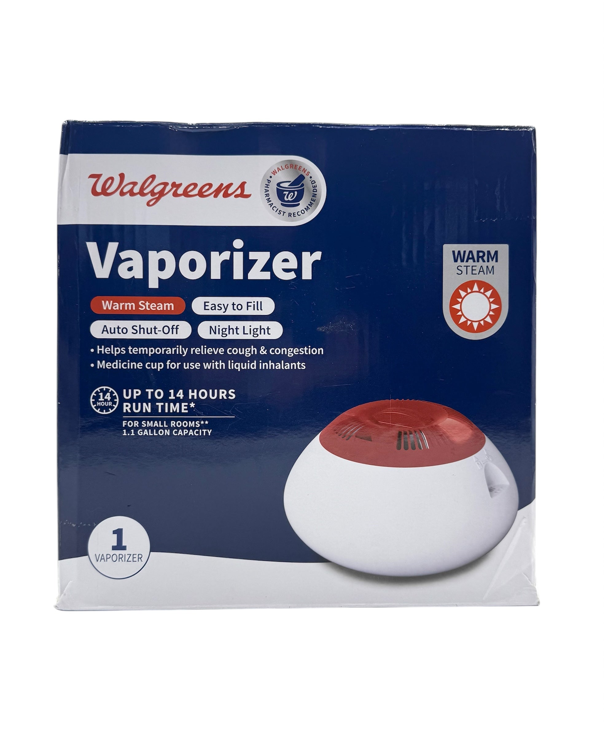 Warm Steam Vaporizer, 1.1 Gallon