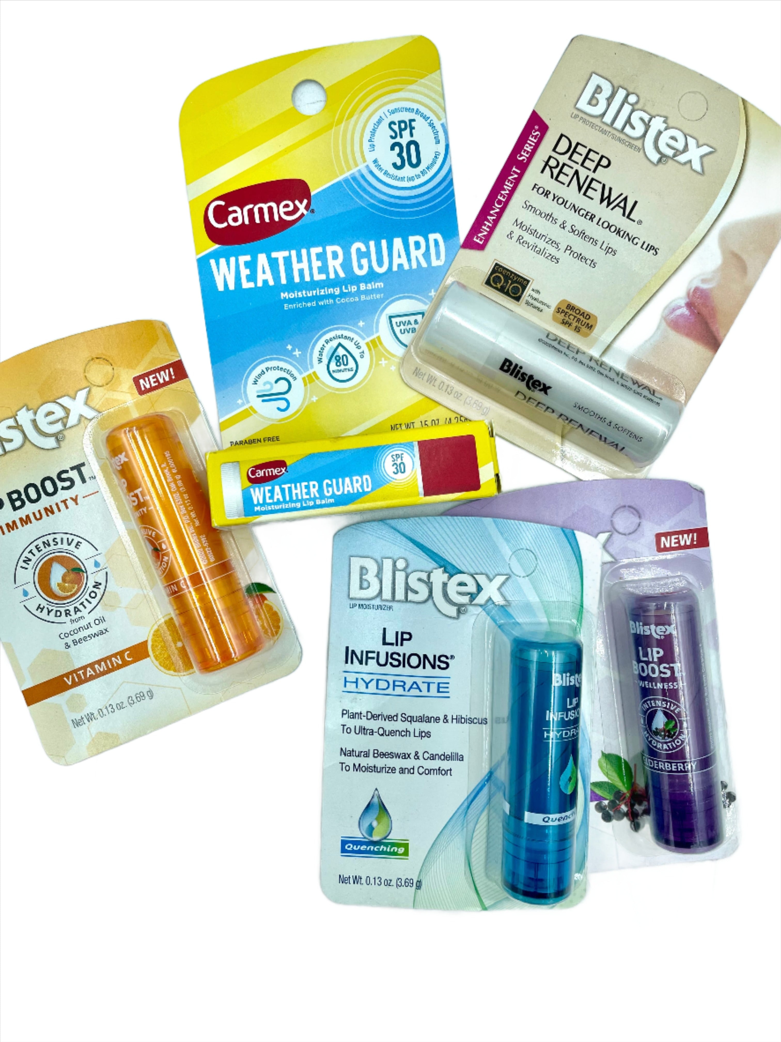 Lip Care, Assorted Brands, 5 tubes per order