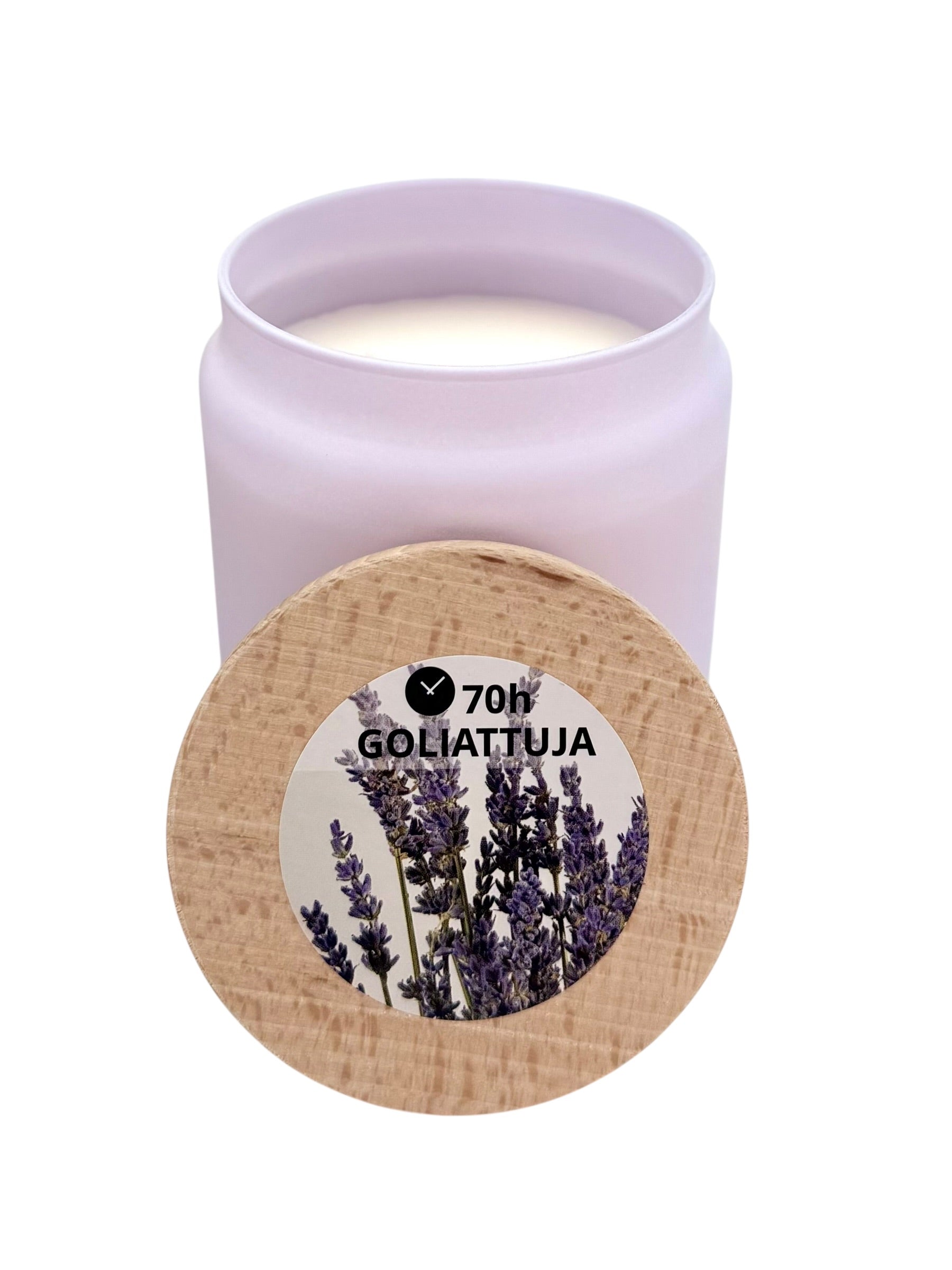 Lavender Scented Candle With Lid, IKEA Goliattuja
