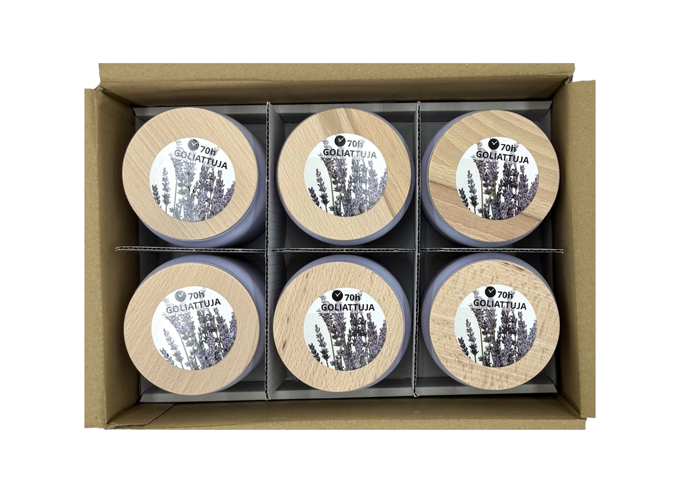 Lavender Scented Candle With Lid, IKEA Goliattuja