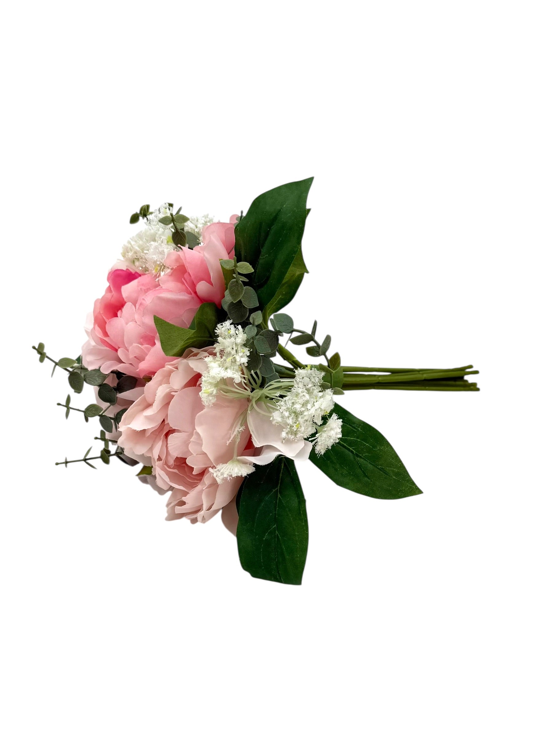 Artificial Flower Bouquet, 10" Pink & White - IKEA Smycka