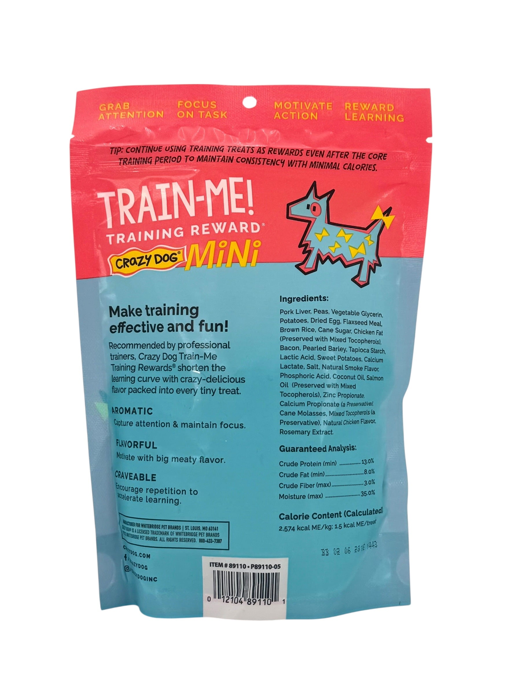 Train-Me! Mini Training Treats for Dogs, Bacon Flavor - 10 oz. Package