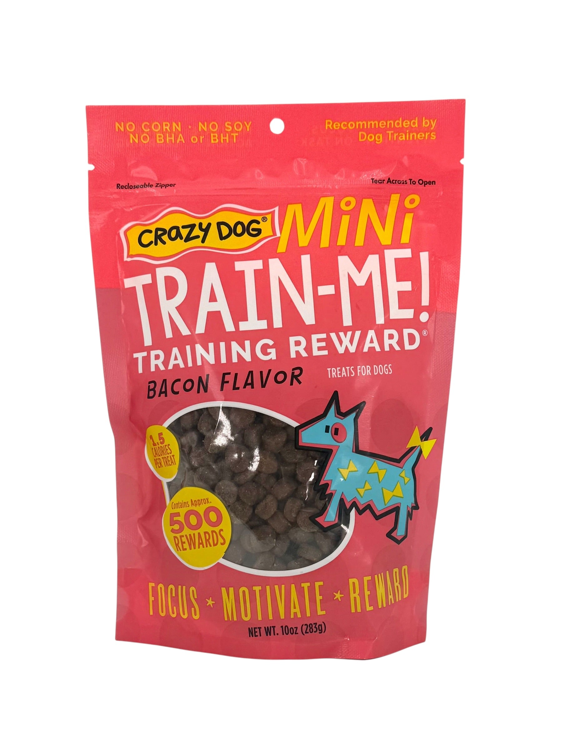 Train-Me! Mini Training Treats for Dogs, Bacon Flavor - 10 oz. Package