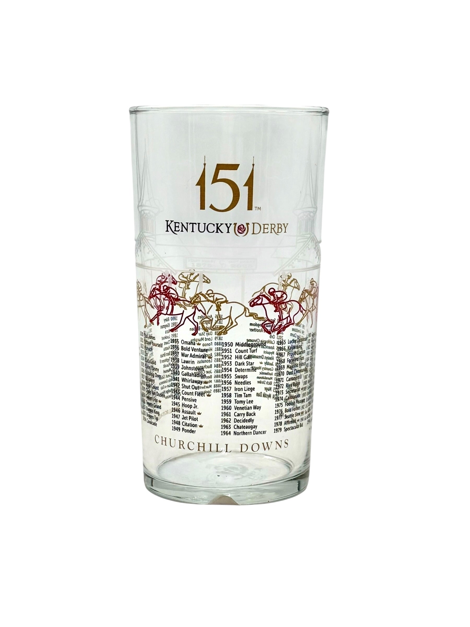 Kentucky Derby Commemorative Glassware