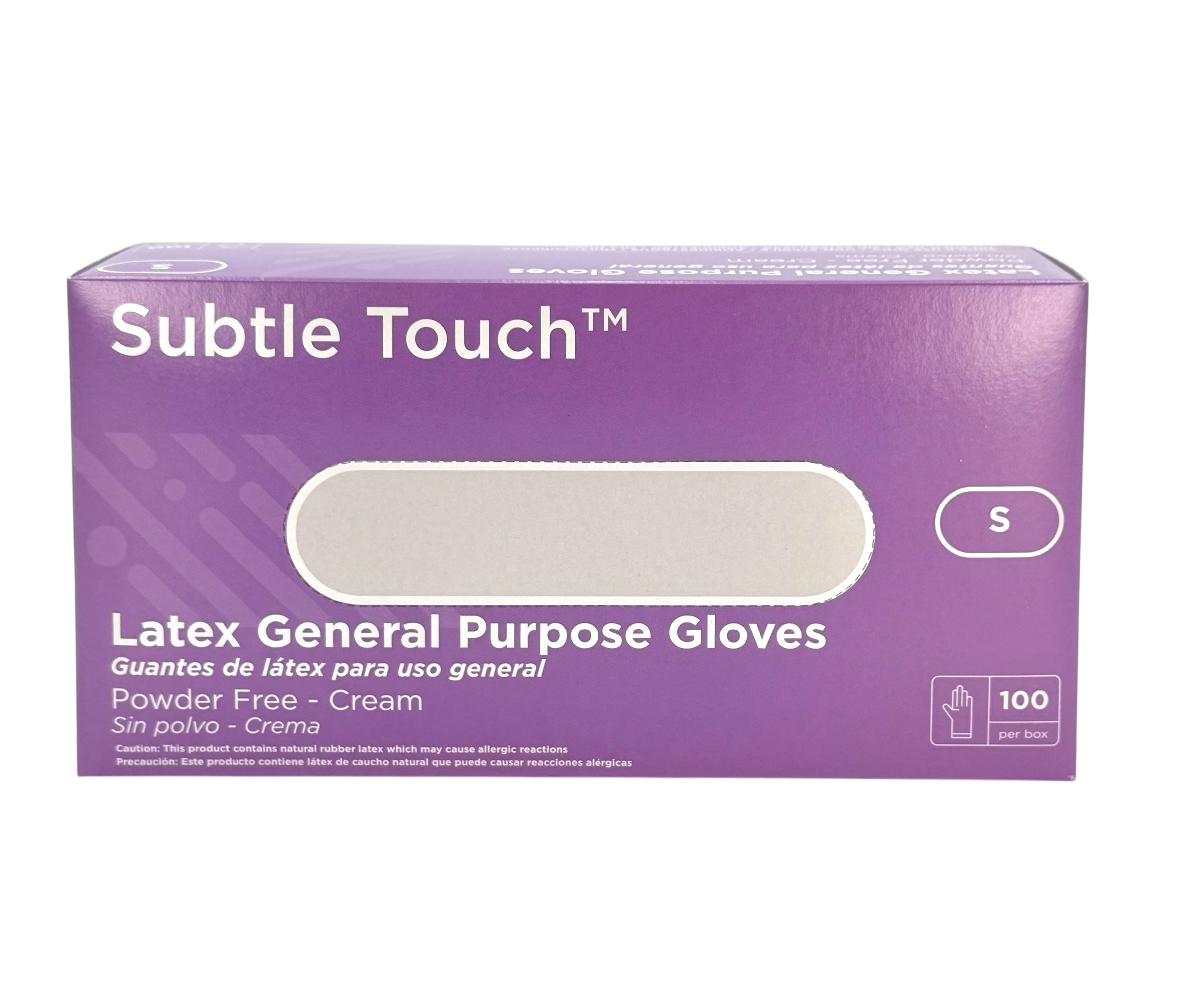 Latex General Purpose Gloves, Size Small - Pack of 100 Gloves