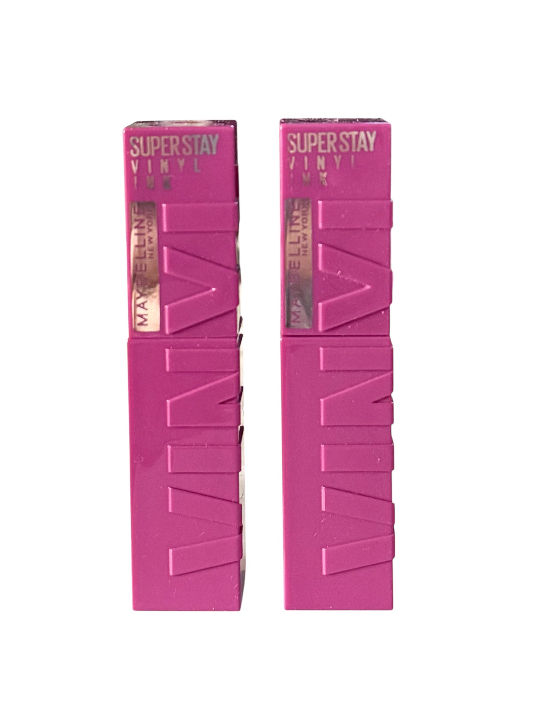 Maybelline Super Stay Vinyl Ink Longwear Liquid Lip Color, Pack of 2