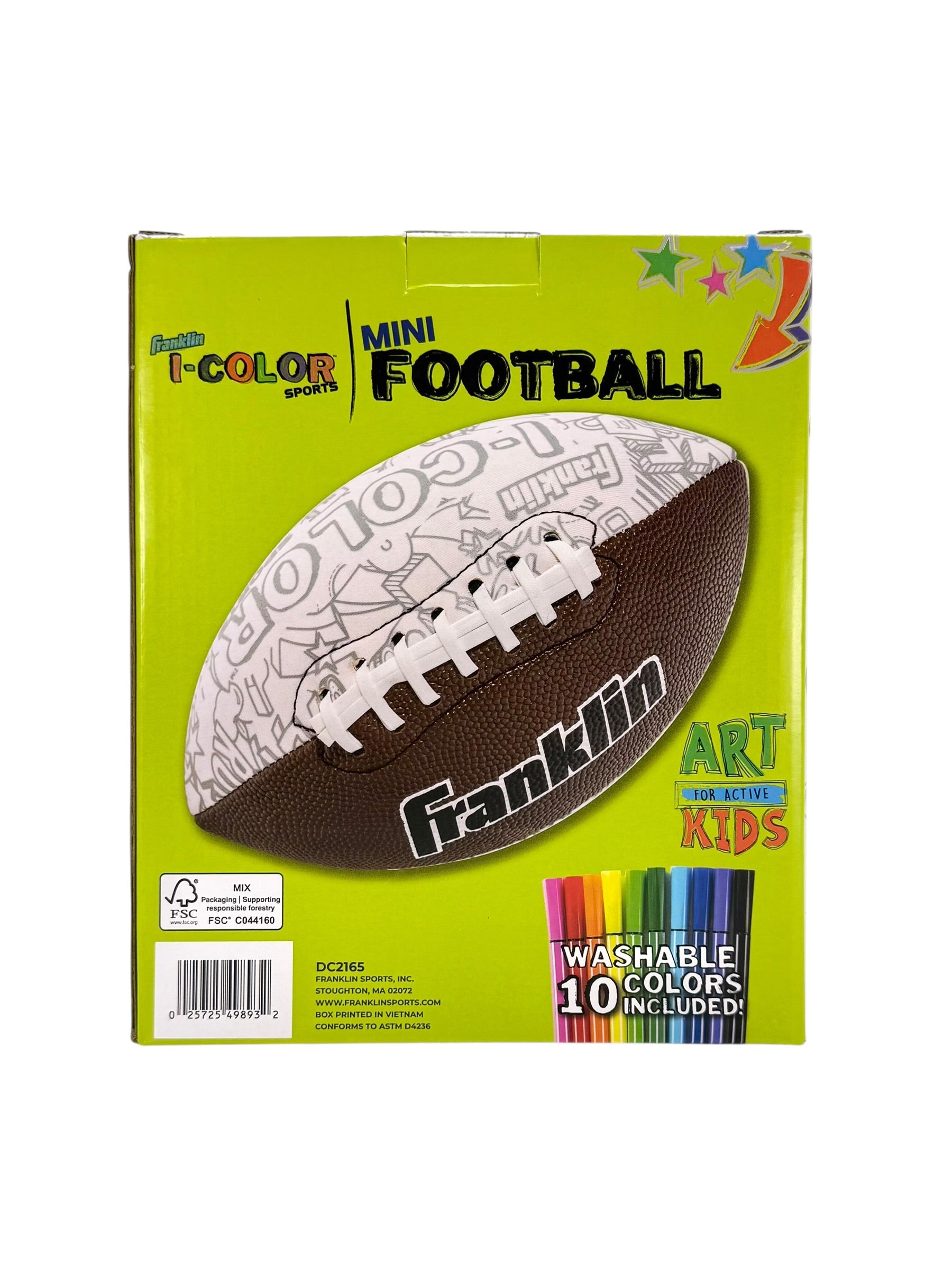 I-Color Mini Football, Franklin Sports