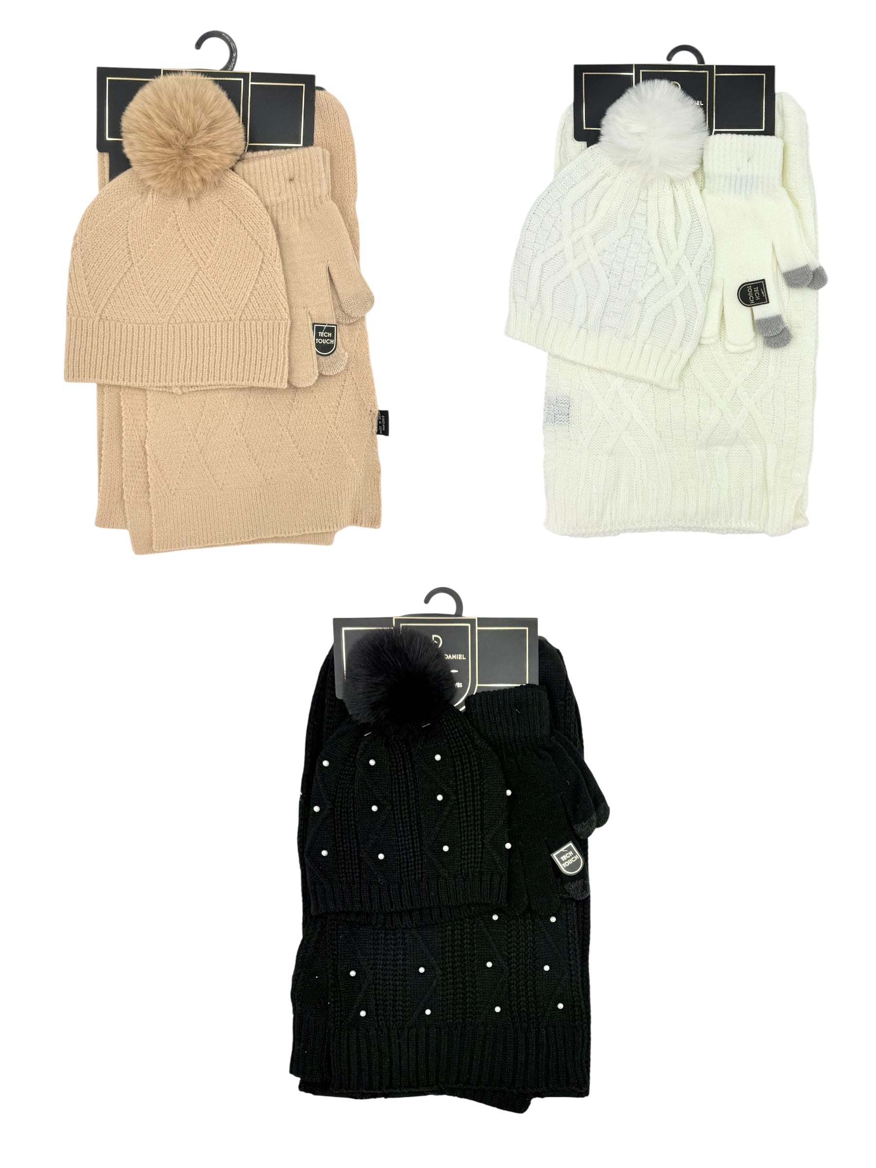 Women's Winter Accessory Set, Charlotte Daniel Brand
