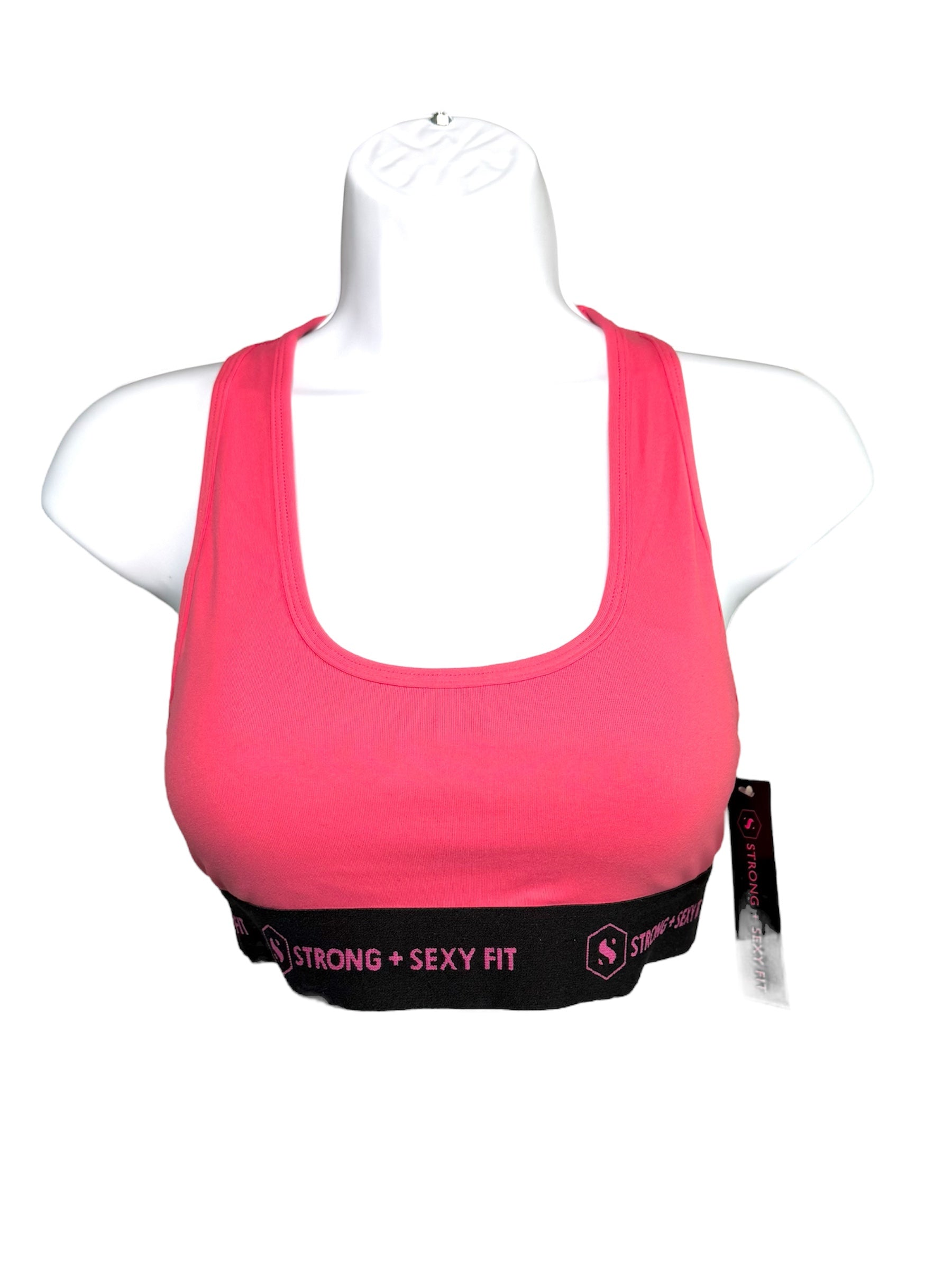 Sports Bra - Assorted White, Pink and Black Colors