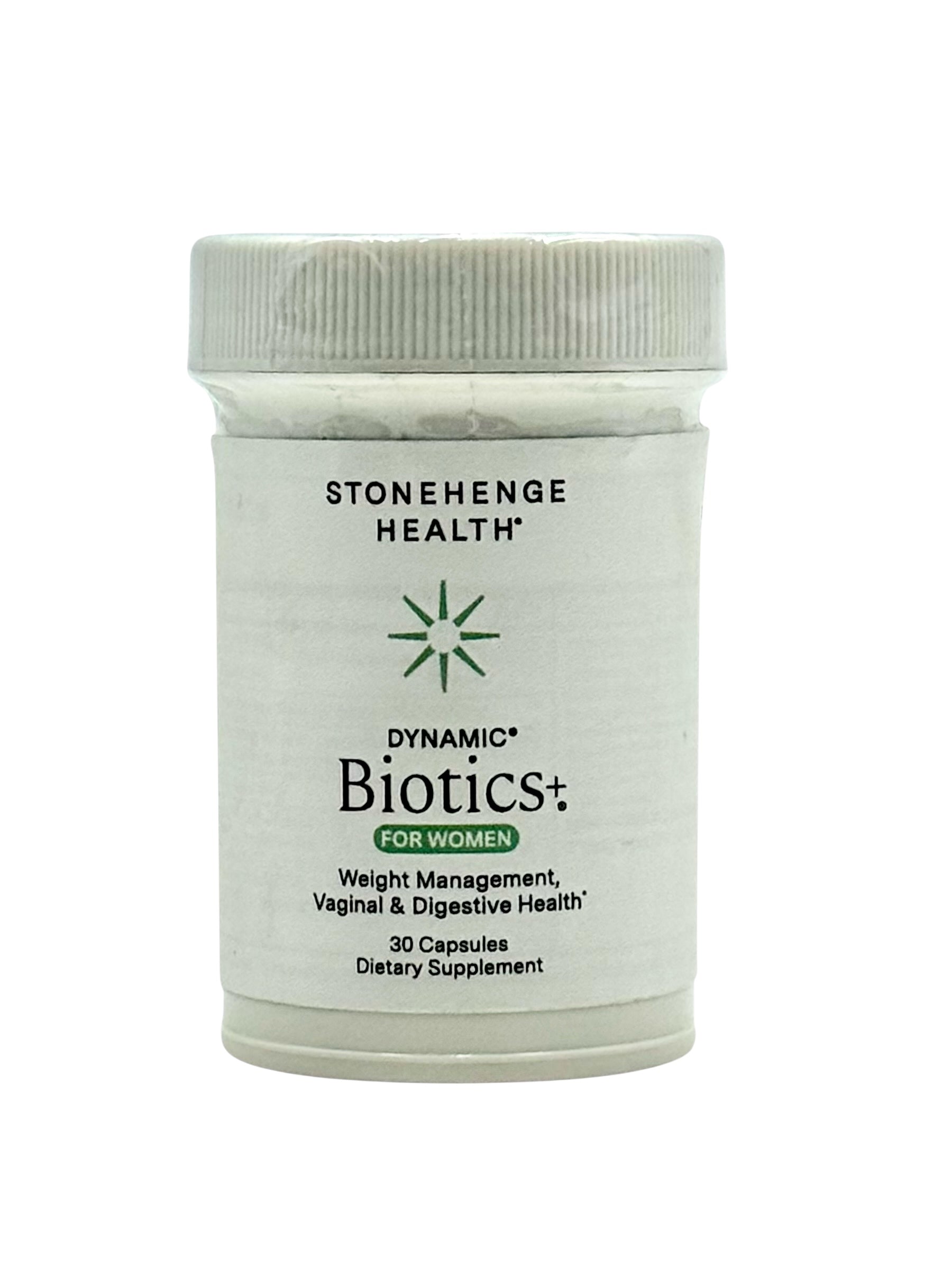 Dynamic Biotics+ For Women, Stonehenge Health - Bottle of 30 Capsules