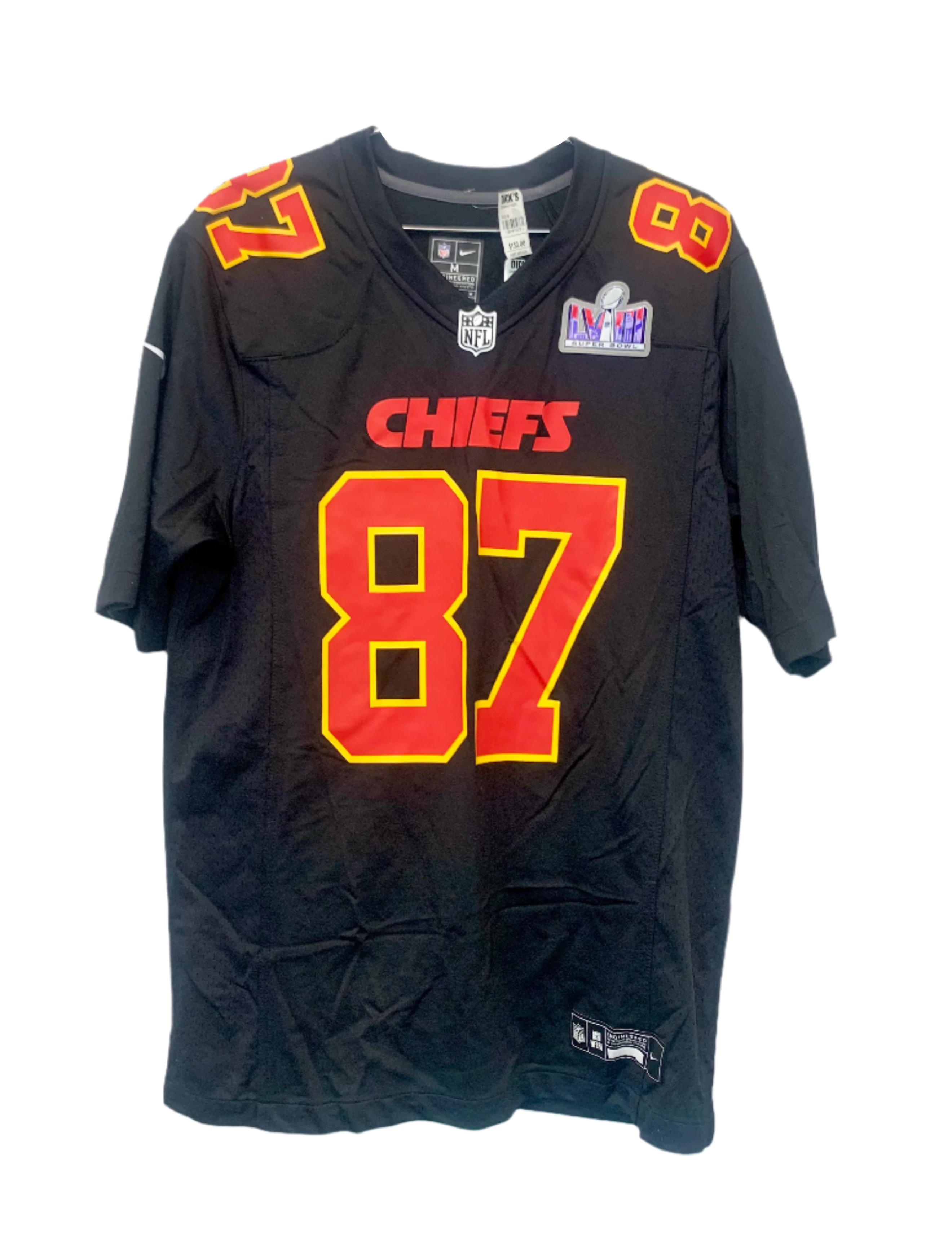 Kansas City Chiefs Super Bowl LVIII Player Jersey. Nike Brand.