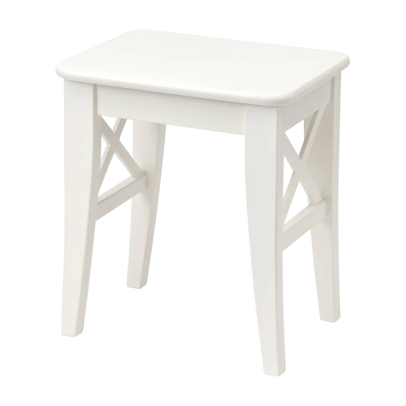 Stool, White - IKEA Ingolf