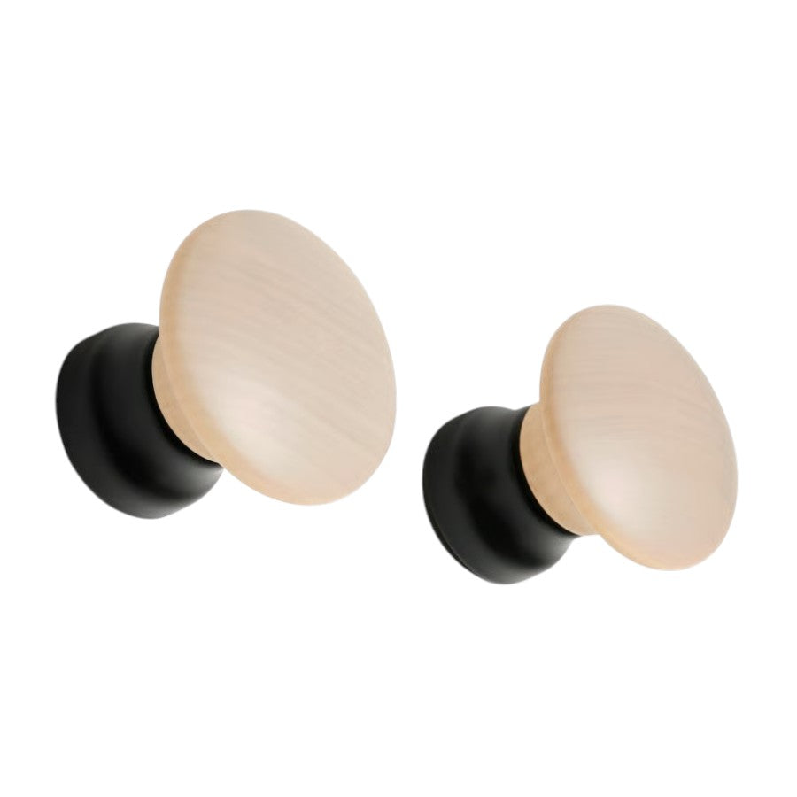 Wooden Knob Hook, Set of 2 - IKEA Lillasjön