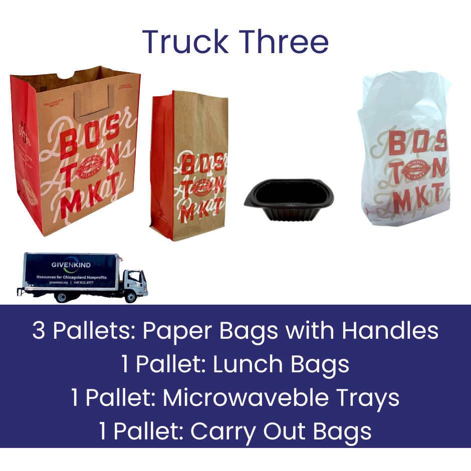 Box Truckloads: Food Service Products