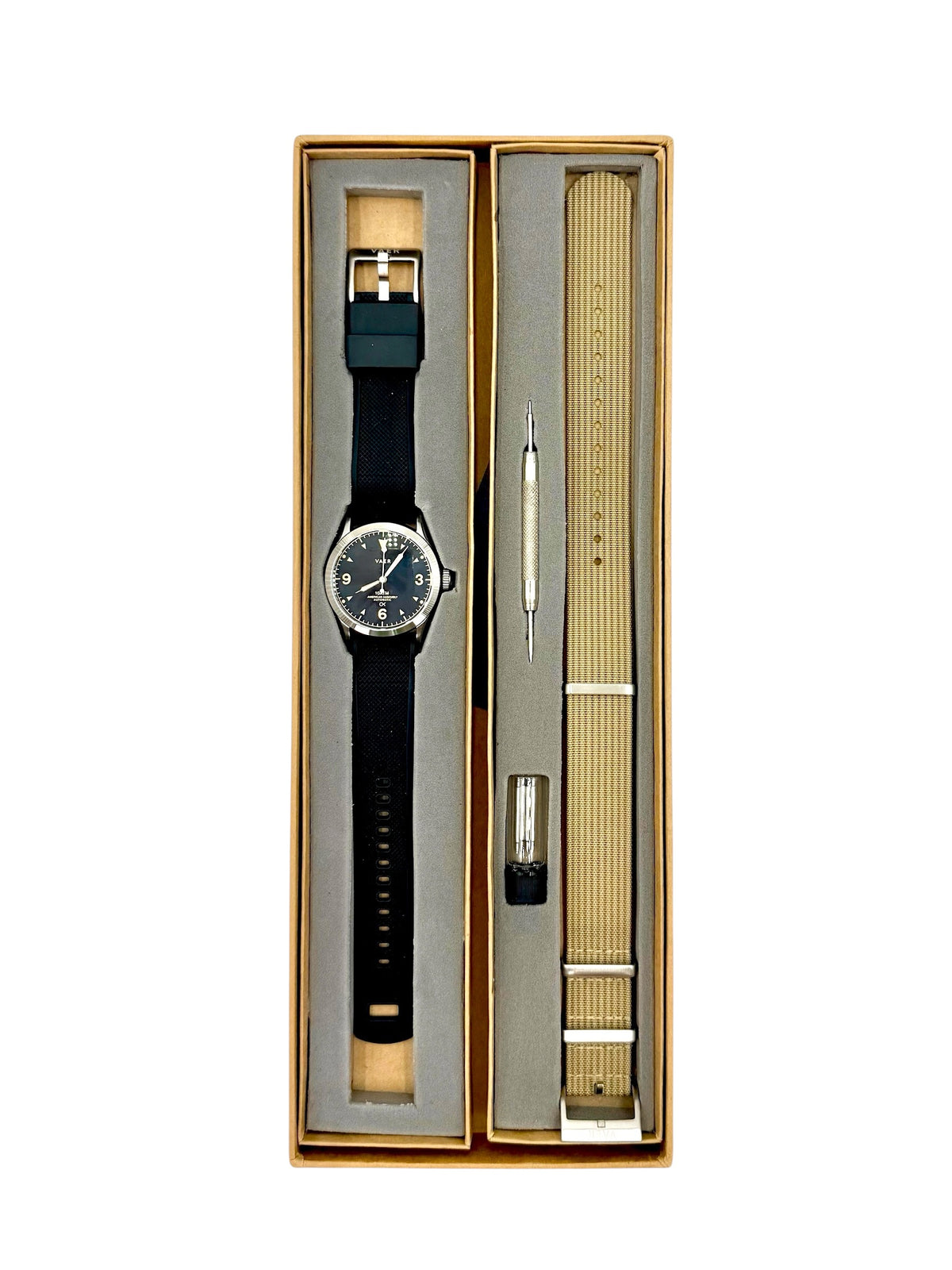 VAER x Outerknown A3 Tradition Automatic Watch Set