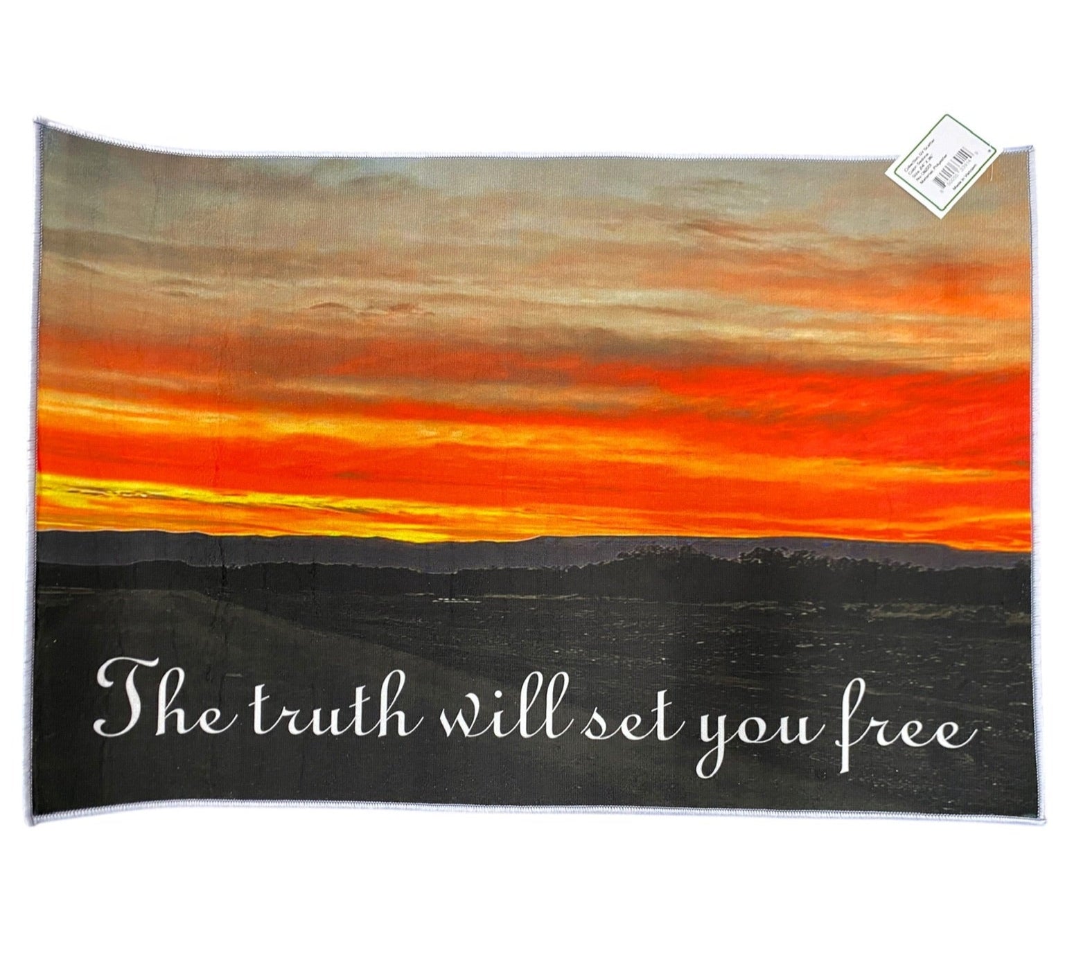 Sedona Sunset Accent Rug, Washable, Non Slip Rug