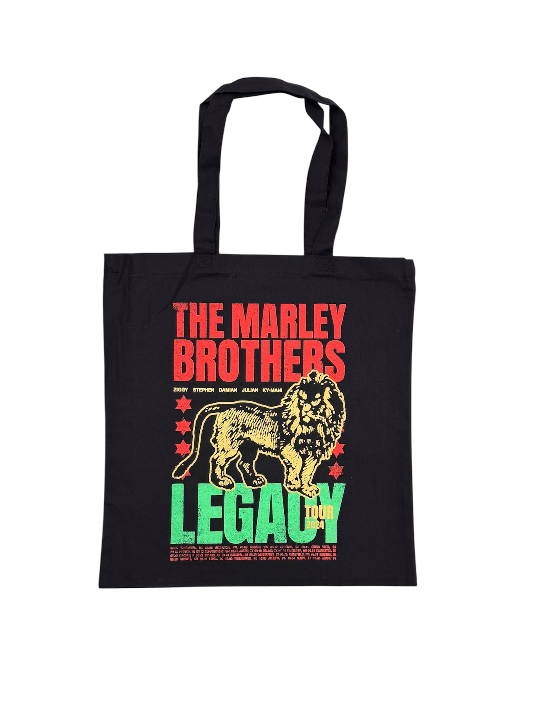 Lion Tote Bag, Marley Brothers Legacy Tour