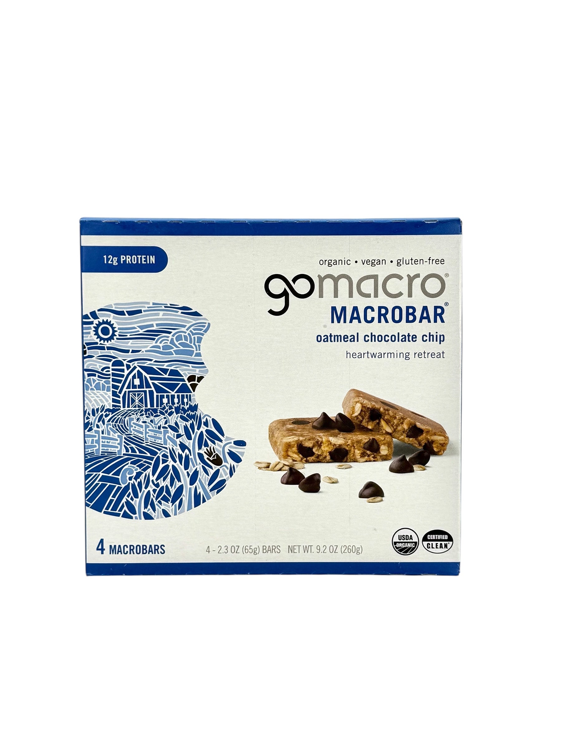 Protein Bars, Gluten Free, GoMacro Brand - Pack of 4 Bars