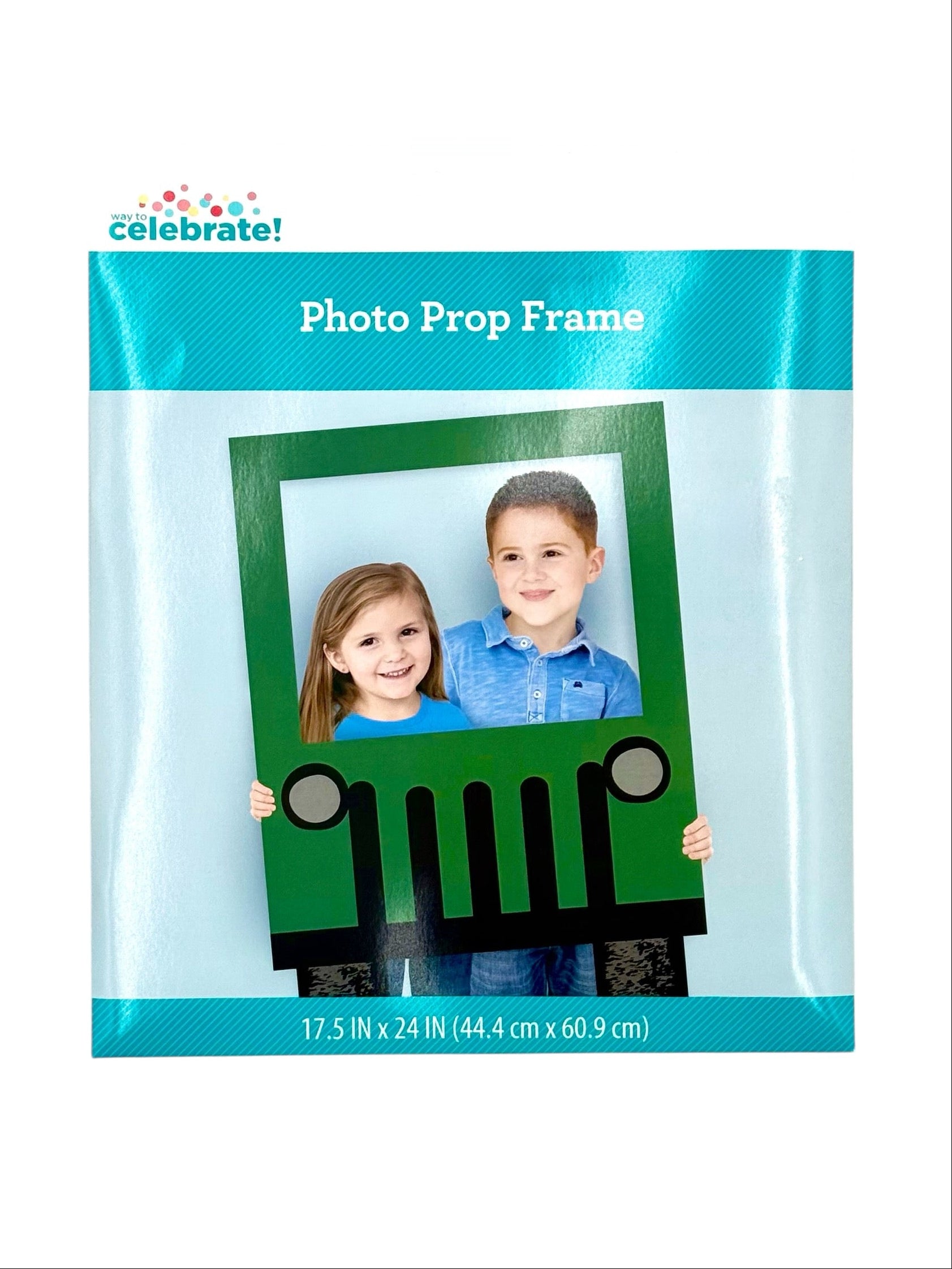 Photo Prop Frame, Jungle Safari Truck