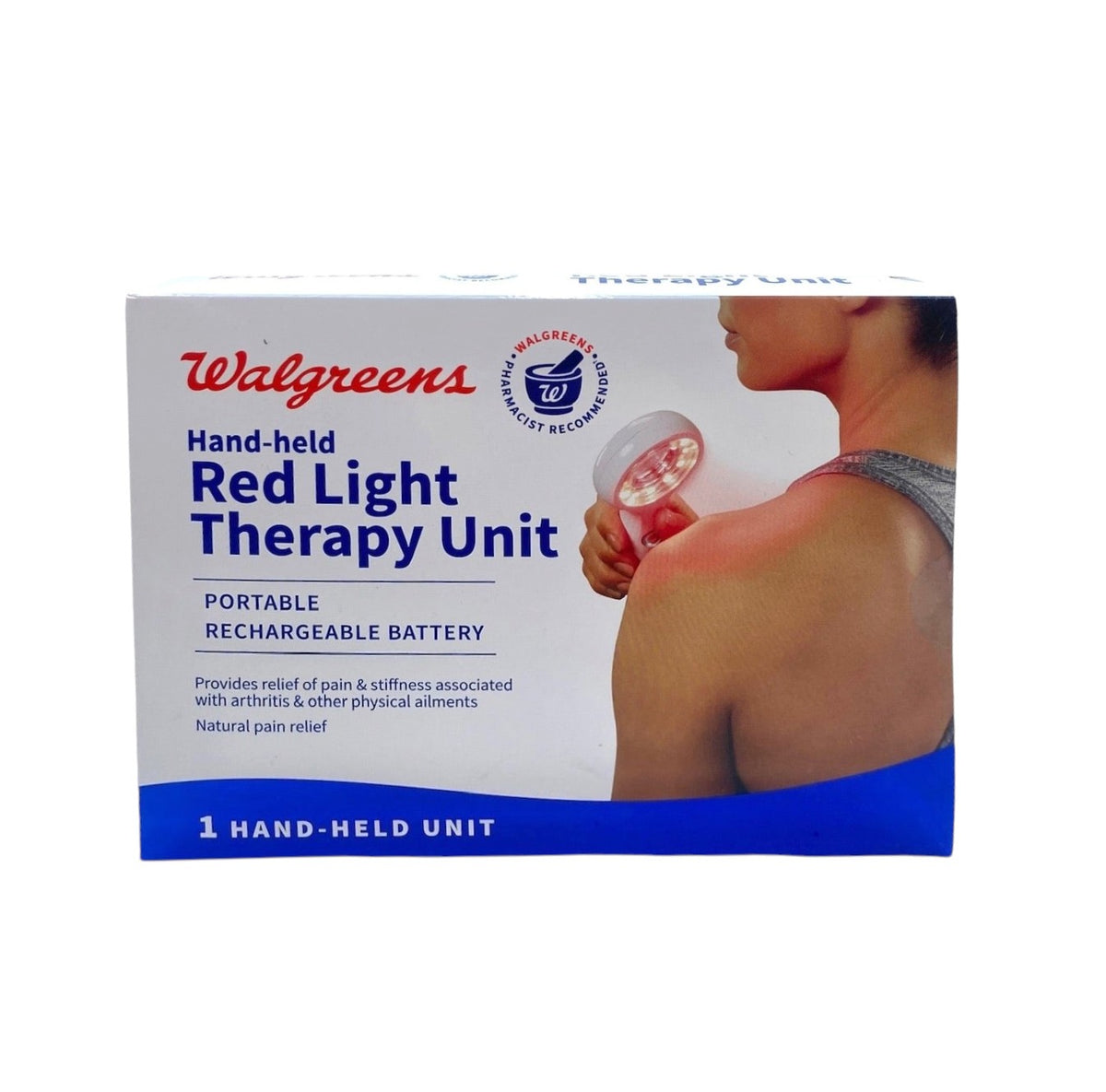 Hand-Held Red Light Therapy Unit