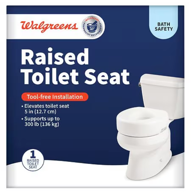 Raised Toilet Seat