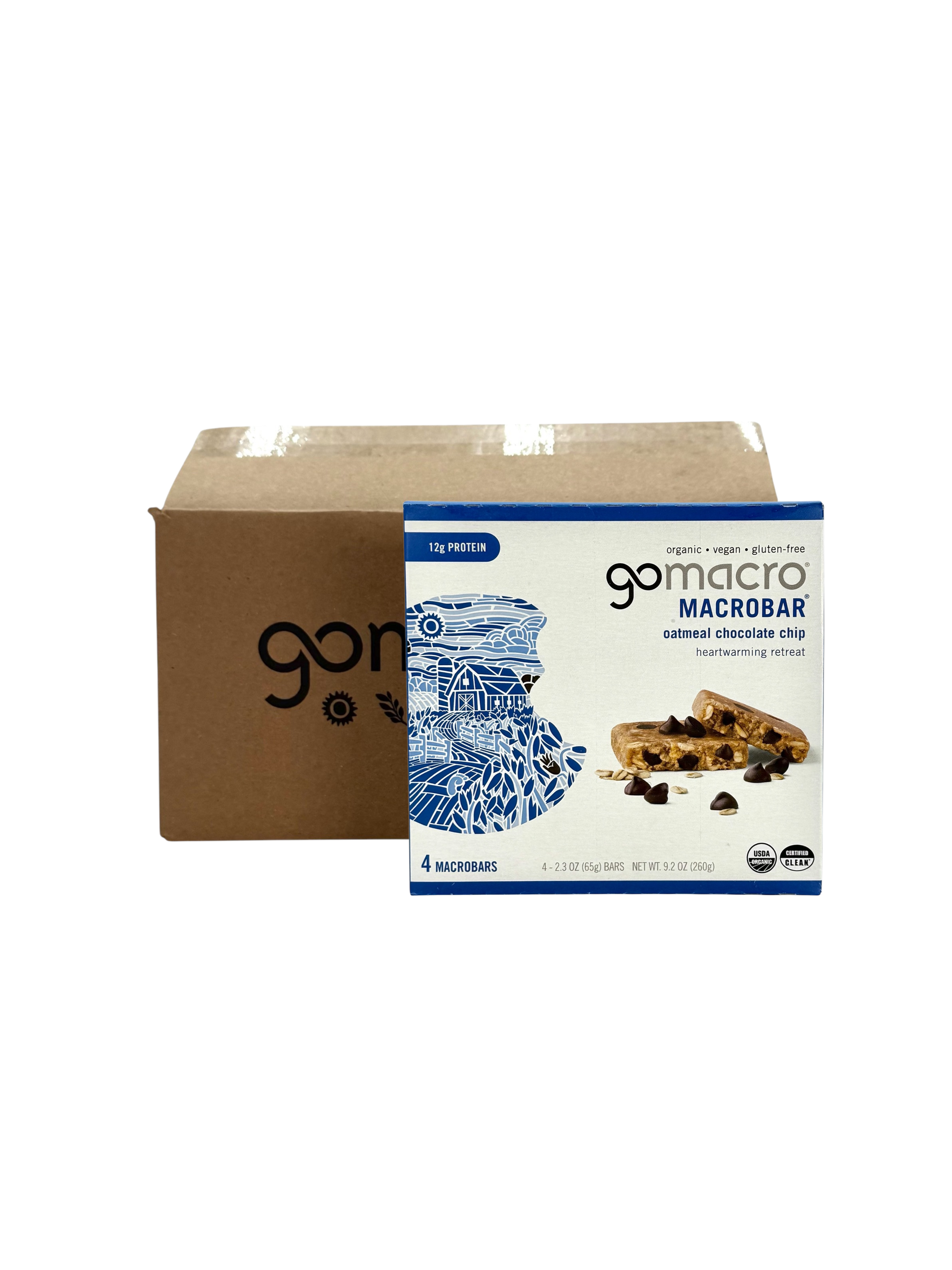 Protein Bars, Gluten Free, GoMacro Brand - Case of 28 Bars