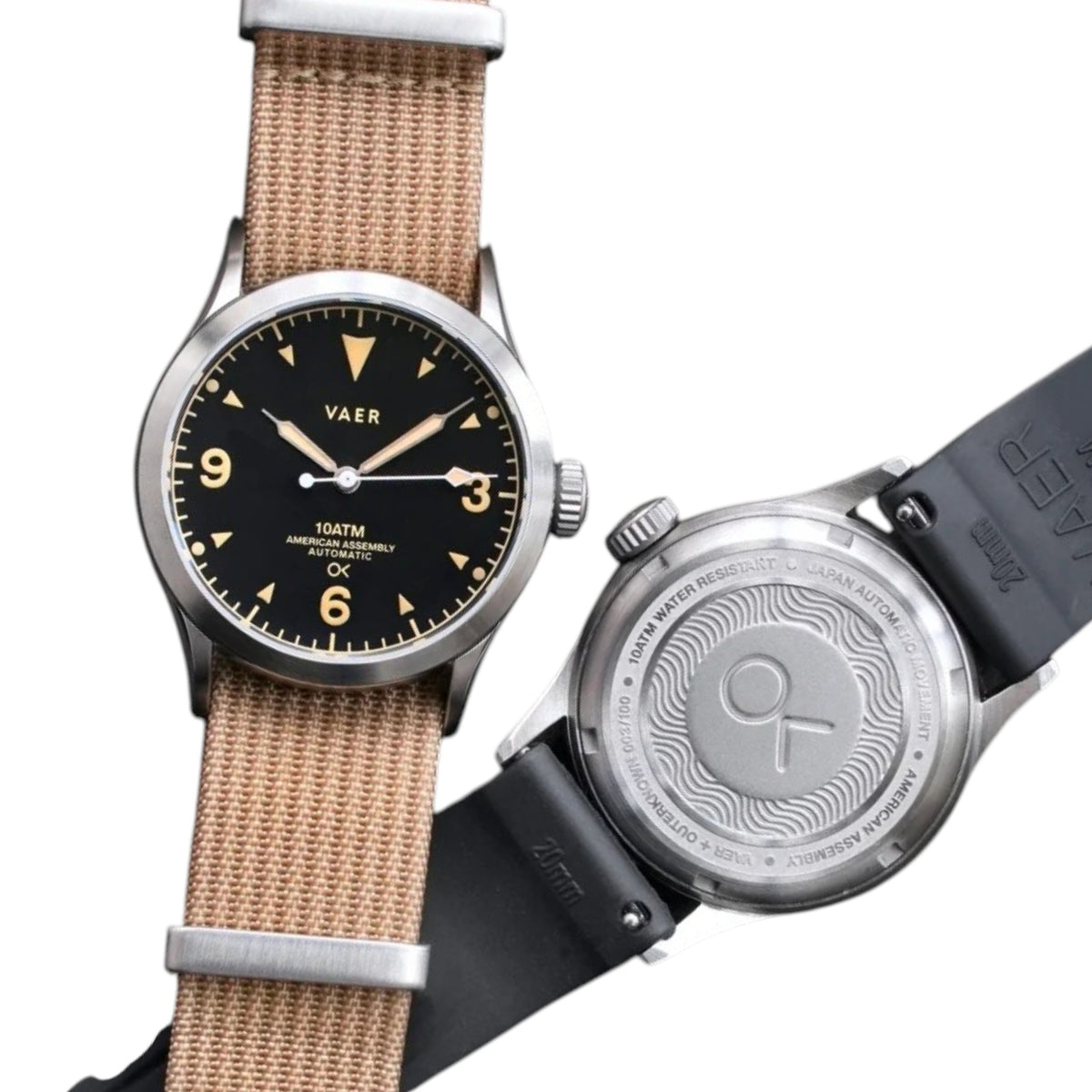 VAER x Outerknown A3 Tradition Automatic Watch Set