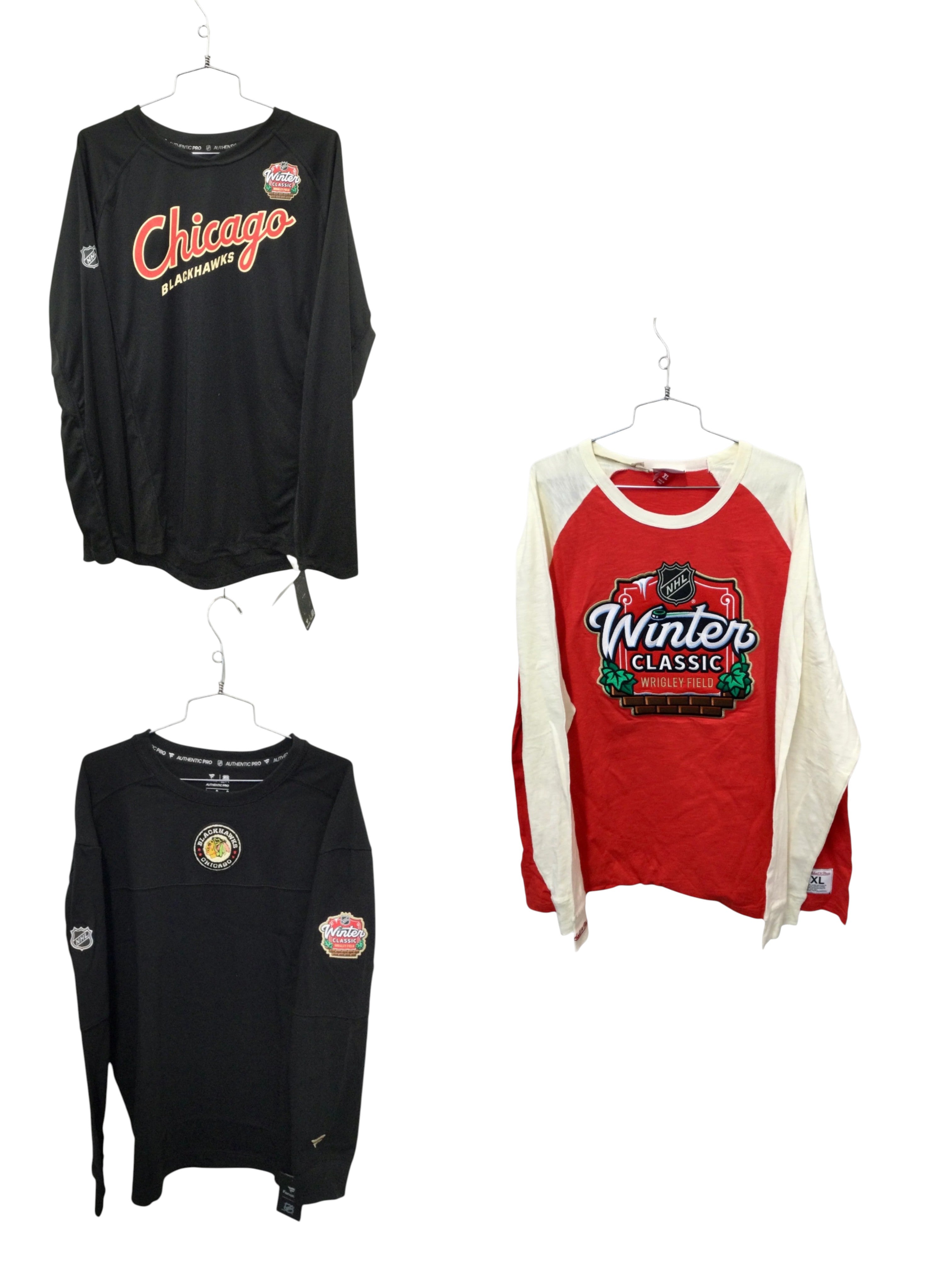 Blackhawks Winter Classic Long Sleeve T-Shirt, Various Styles