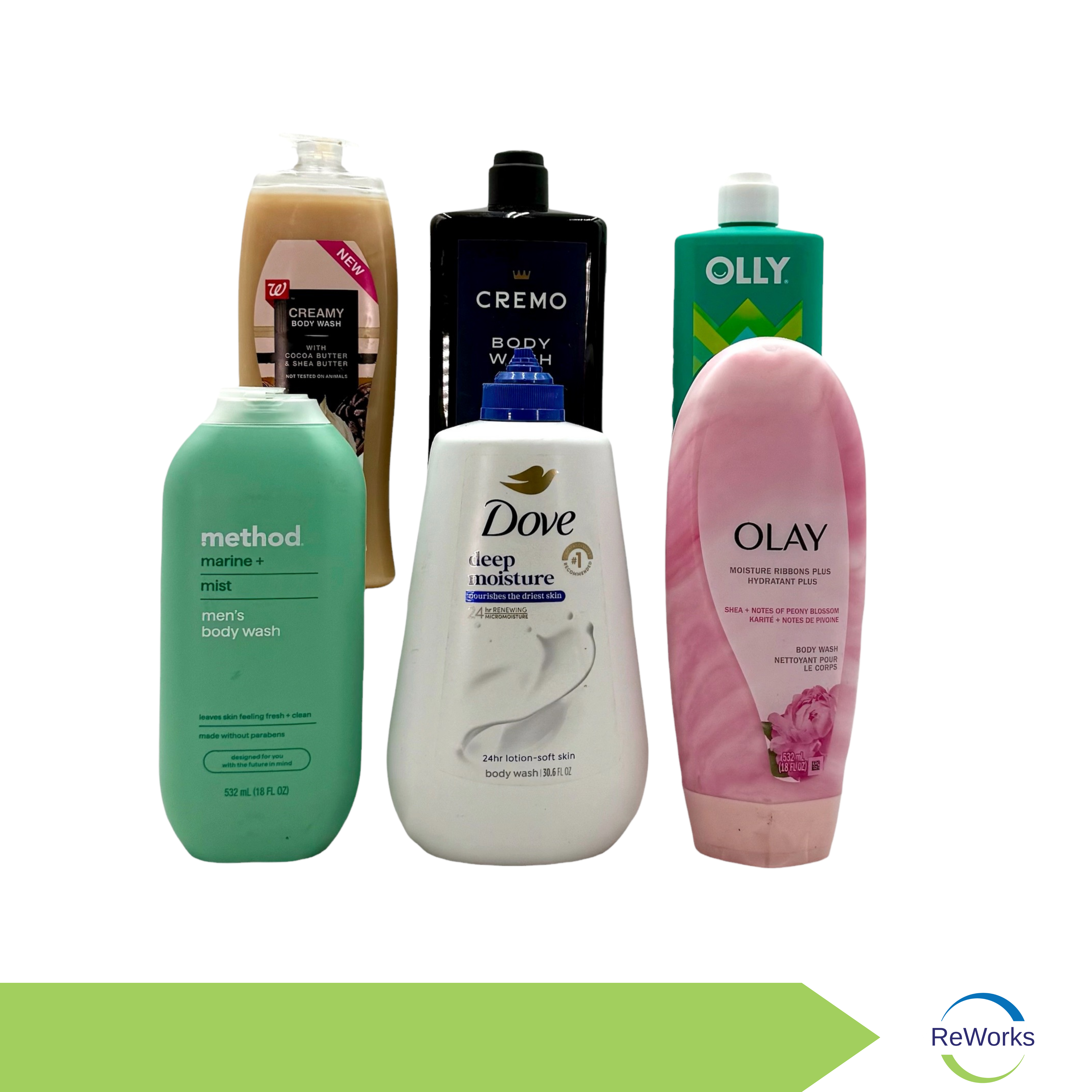 ReWorks - Body Wash & Scrub - Assorted Brands