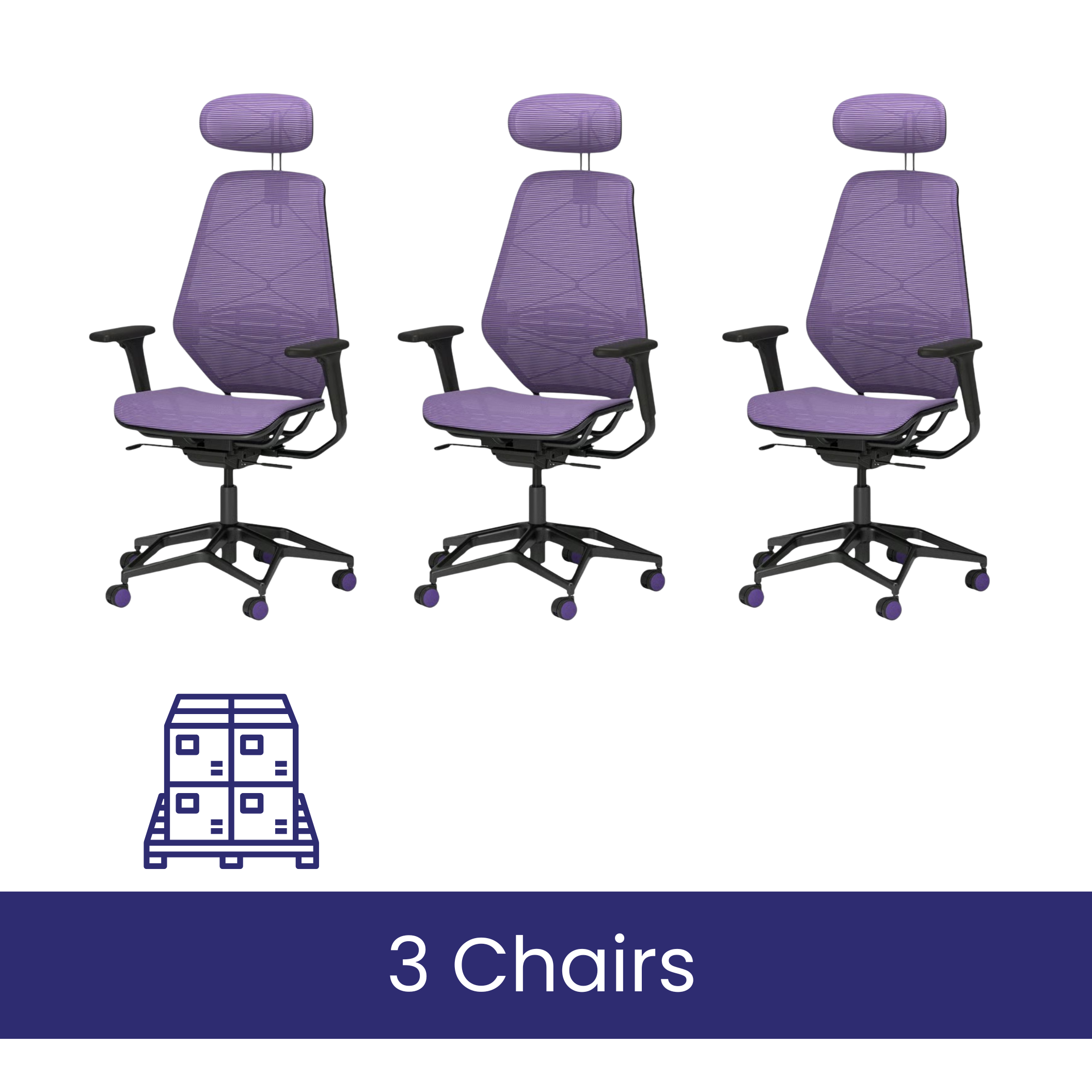 Pallet: Gaming / Office Chairs - IKEA Styrspel, 3 Chairs