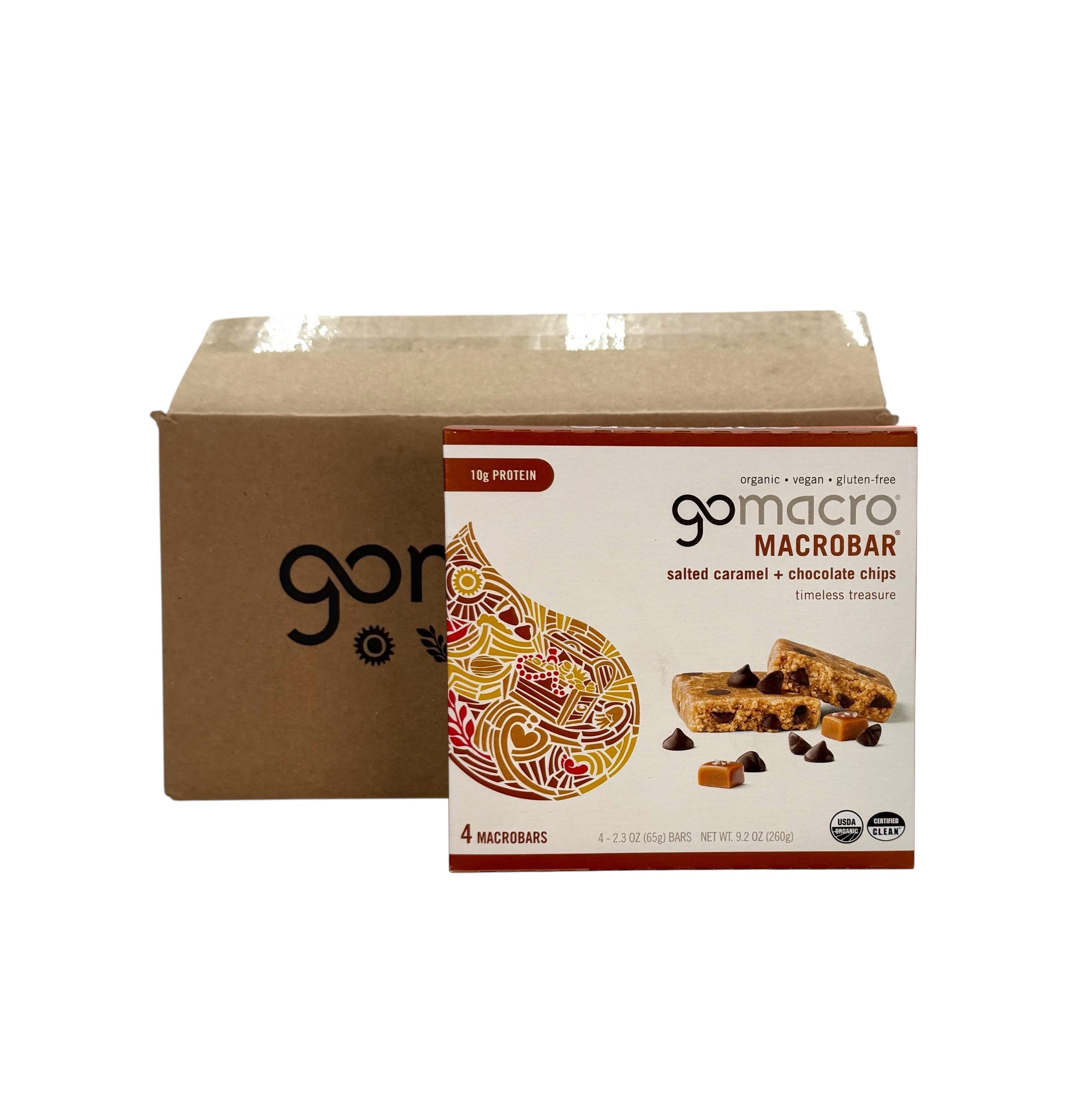 Protein Bars, Gluten Free, GoMacro Brand - Case of 28 Bars
