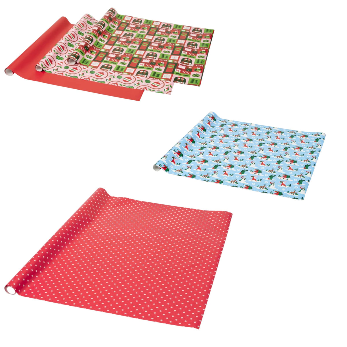 Case of Holiday Wrapping Paper, Various Designs – IKEA Vinterfint
