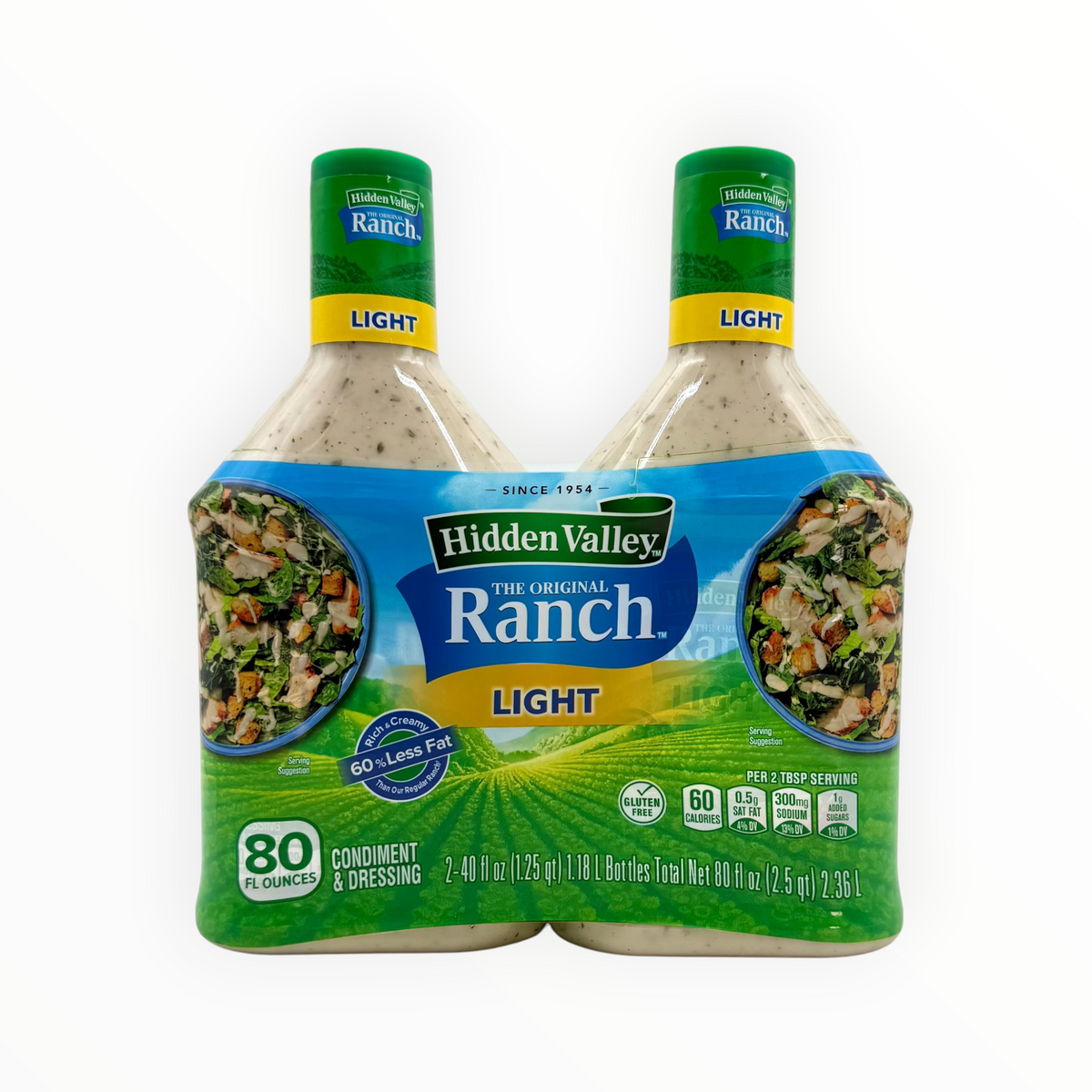 Hidden Valley Ranch Condiment & Dressing - 40 oz. Bottle - Pack of 2 Bottles