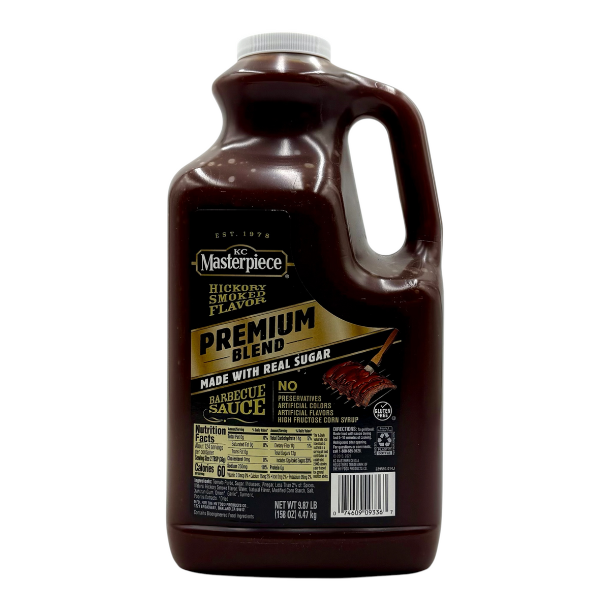 KC Masterpiece Premium Blend Barbecue Sauce - 158 oz. Jug