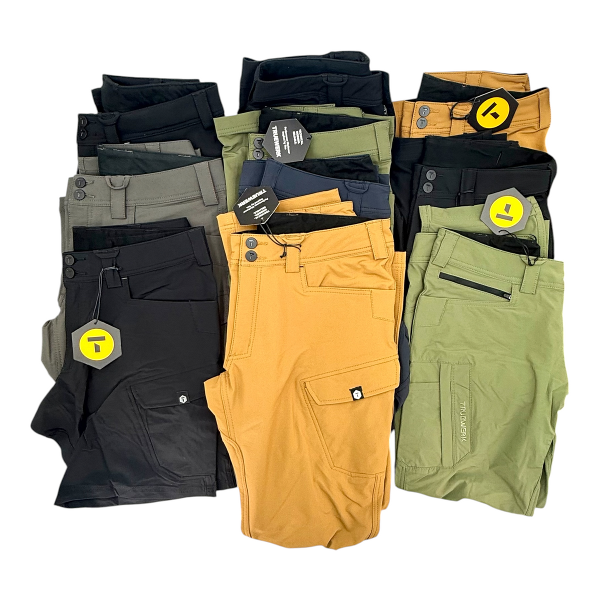 Men's Bottoms, Truewerk Brand - Box of 10 Assorted Bottoms